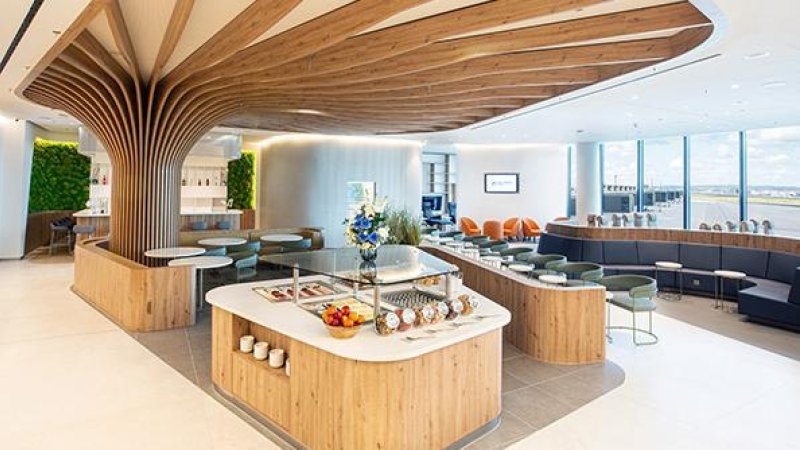 SkyTeam's flagship lounge in Europe opens at Frankfurt Airport. Photo: SkyTeam