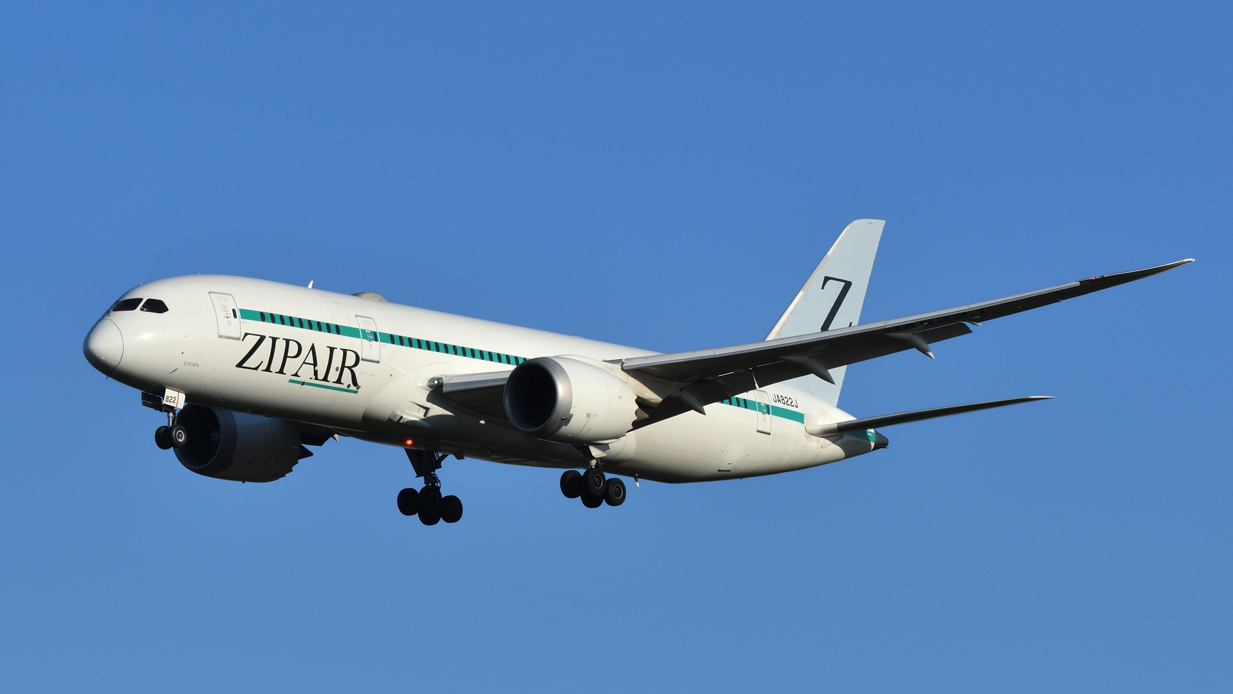 ZIPAIR Tokyo. Photo: viper-zero / Shutterstock