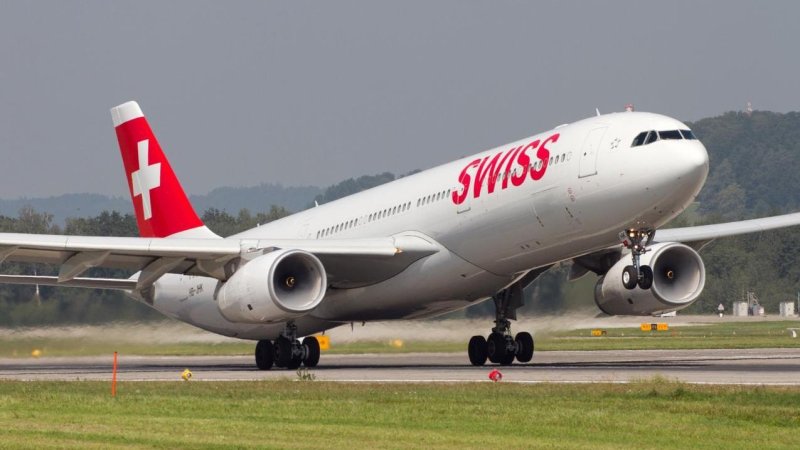 SWISS A330 aircraft. Photo: SWISS