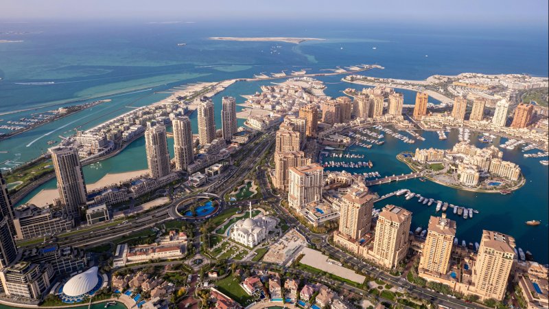 The Pearl in Doha, Qatar. Photo: Shutterstock