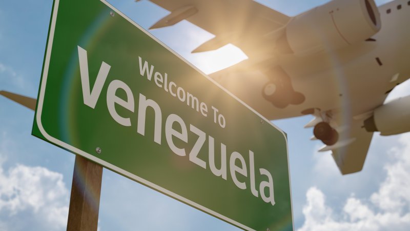 U.S.-Venezuela flights return after 7 years. Photo: Shutterstock