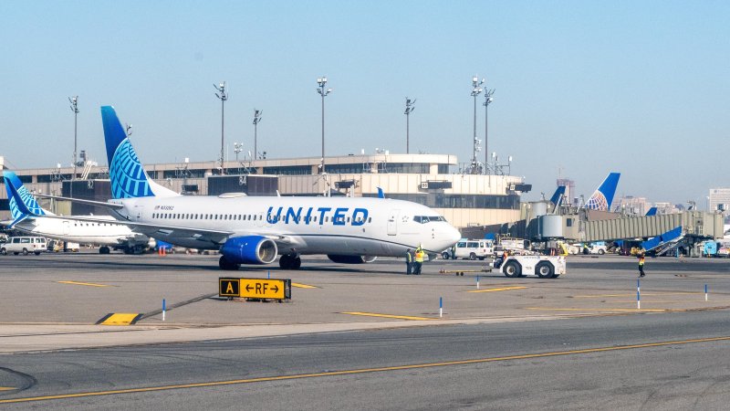 United Airlines at Newark Airport. Photo: John McAdorey / Shutterstock  
