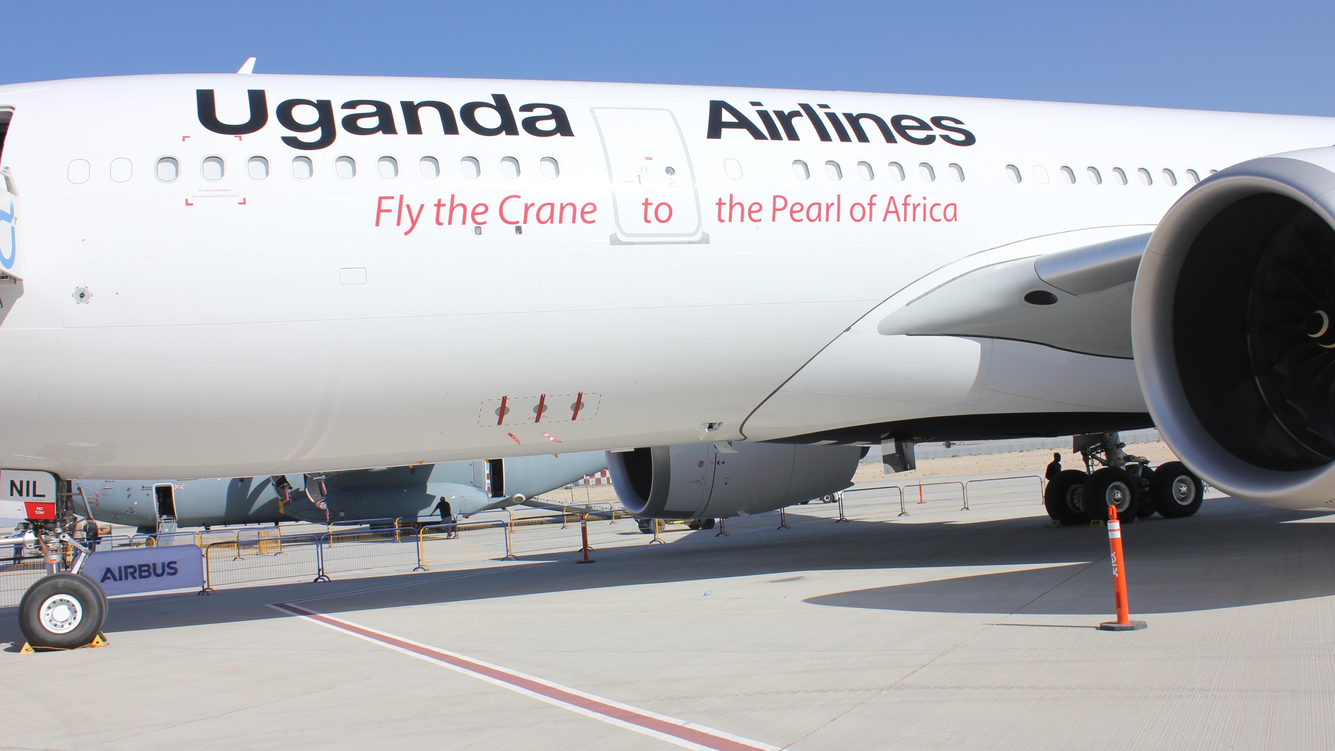 Uganda Airlines. Photo: Arnold O. A. Pinto / Shutterstock.com