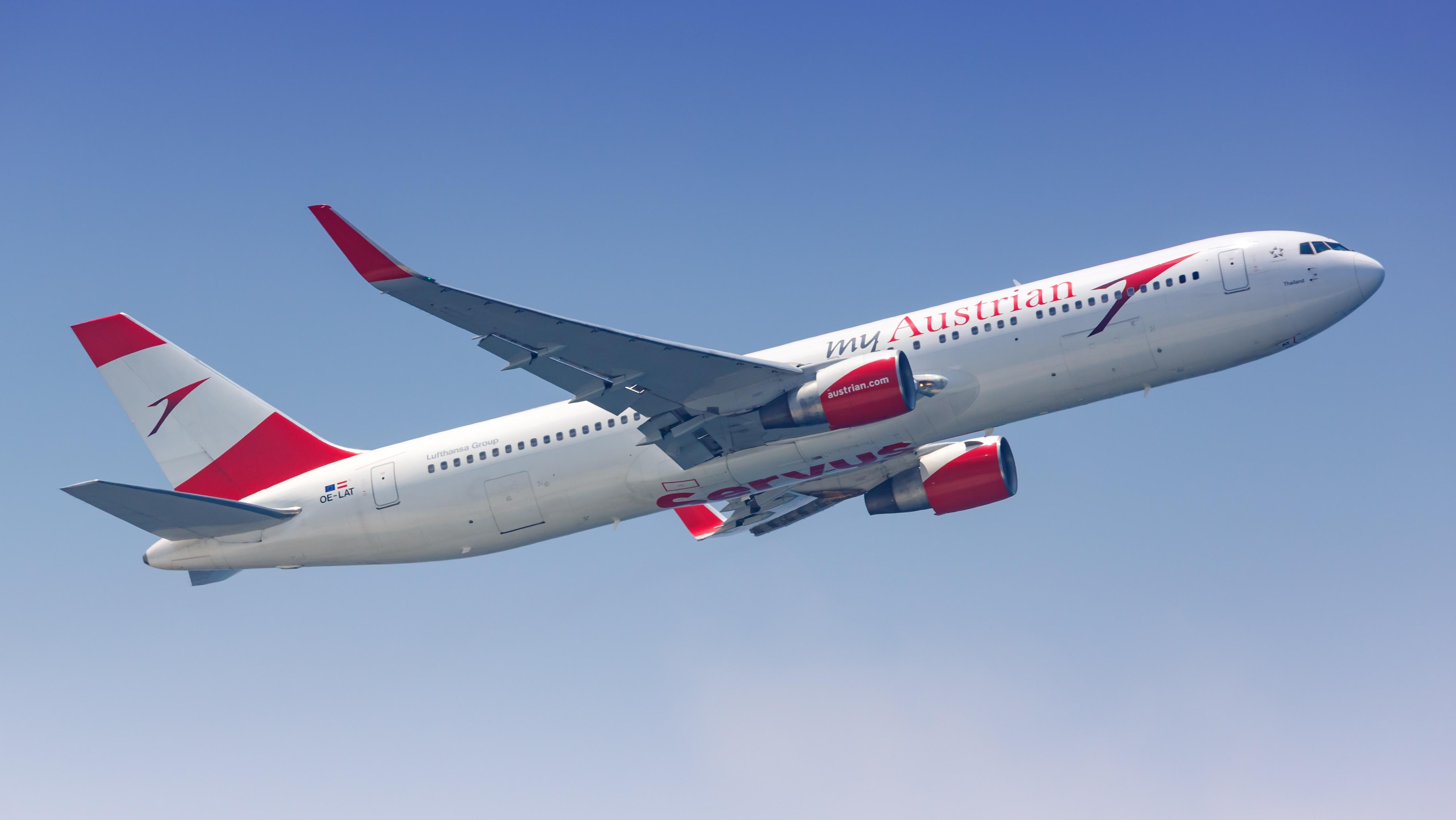 Austrian Airlines. Photo: Markus Mainka / Shutterstock.com