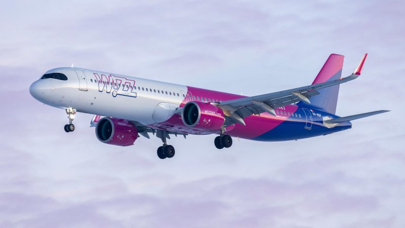 Wizz Air. Photo: Kamilpetran / Shutterstock.com