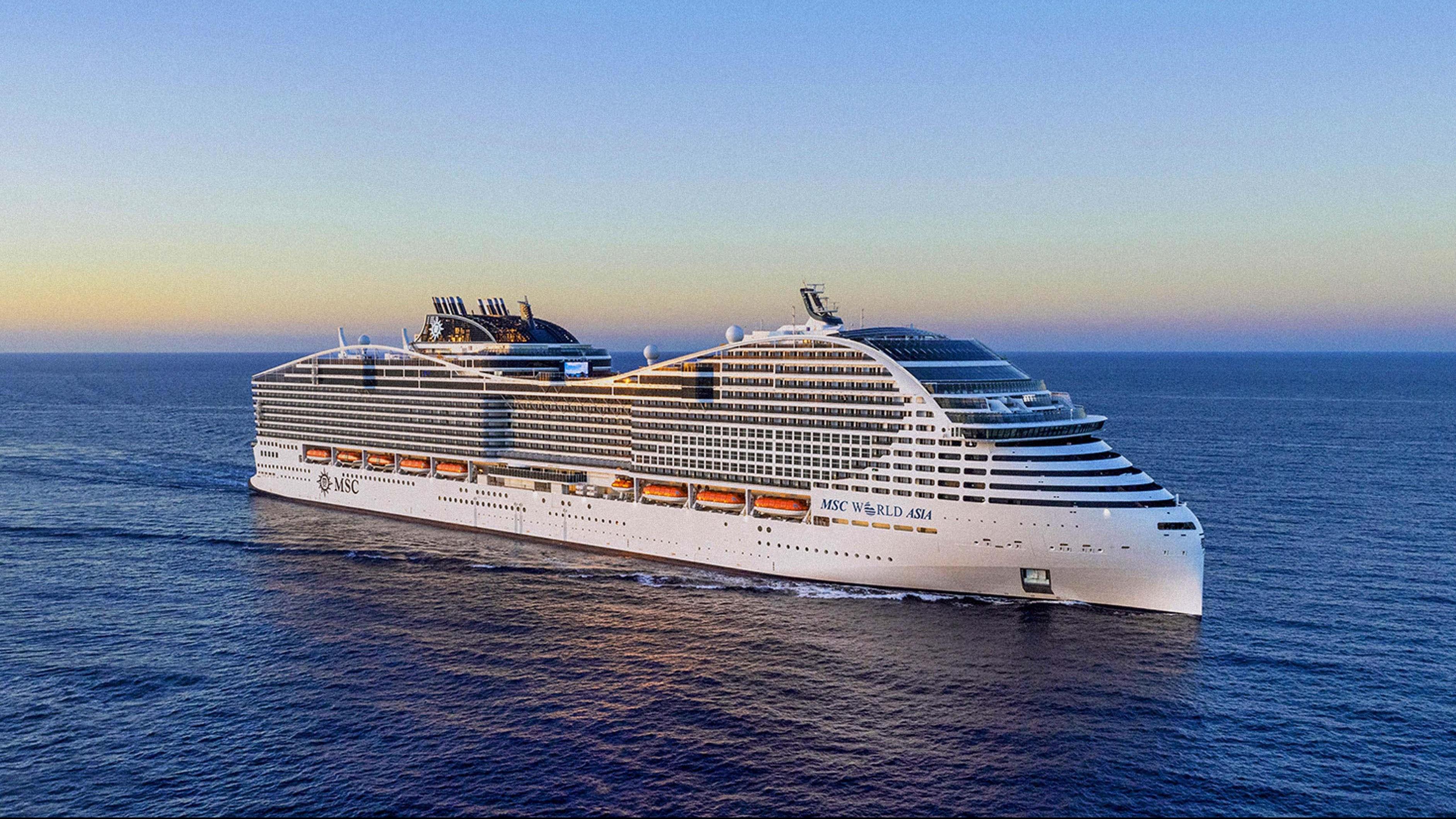 MSC World Asia. Photo: MSC Cruises PR