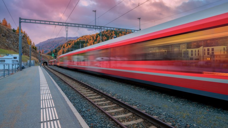 New high-speed rail system in Europe. Photo: Shutterstock