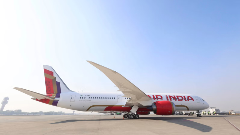 Air India 787-9. Photo: AIR INDIA