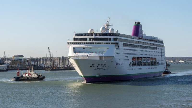 Ambition cruise ship. Photo:  Peter Titmuss / Shutterstock.com