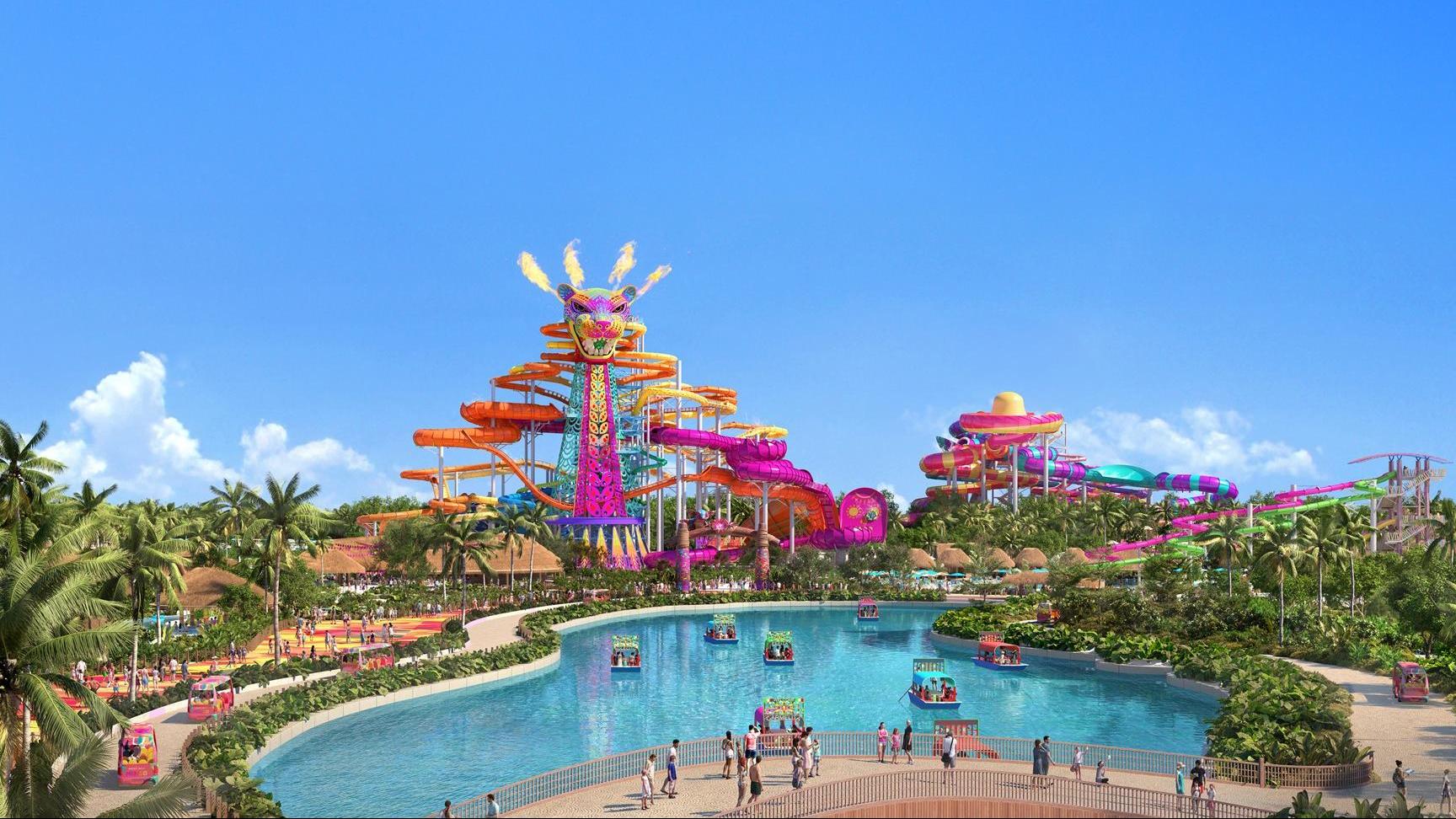 Image rendering of the Perfect Day Mexico project. Photo Royal Carribean