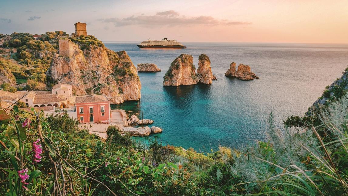 The Sicilian Islands, where luxury cruise brand Explora Journeys will arrive this summer. Source: unsplash