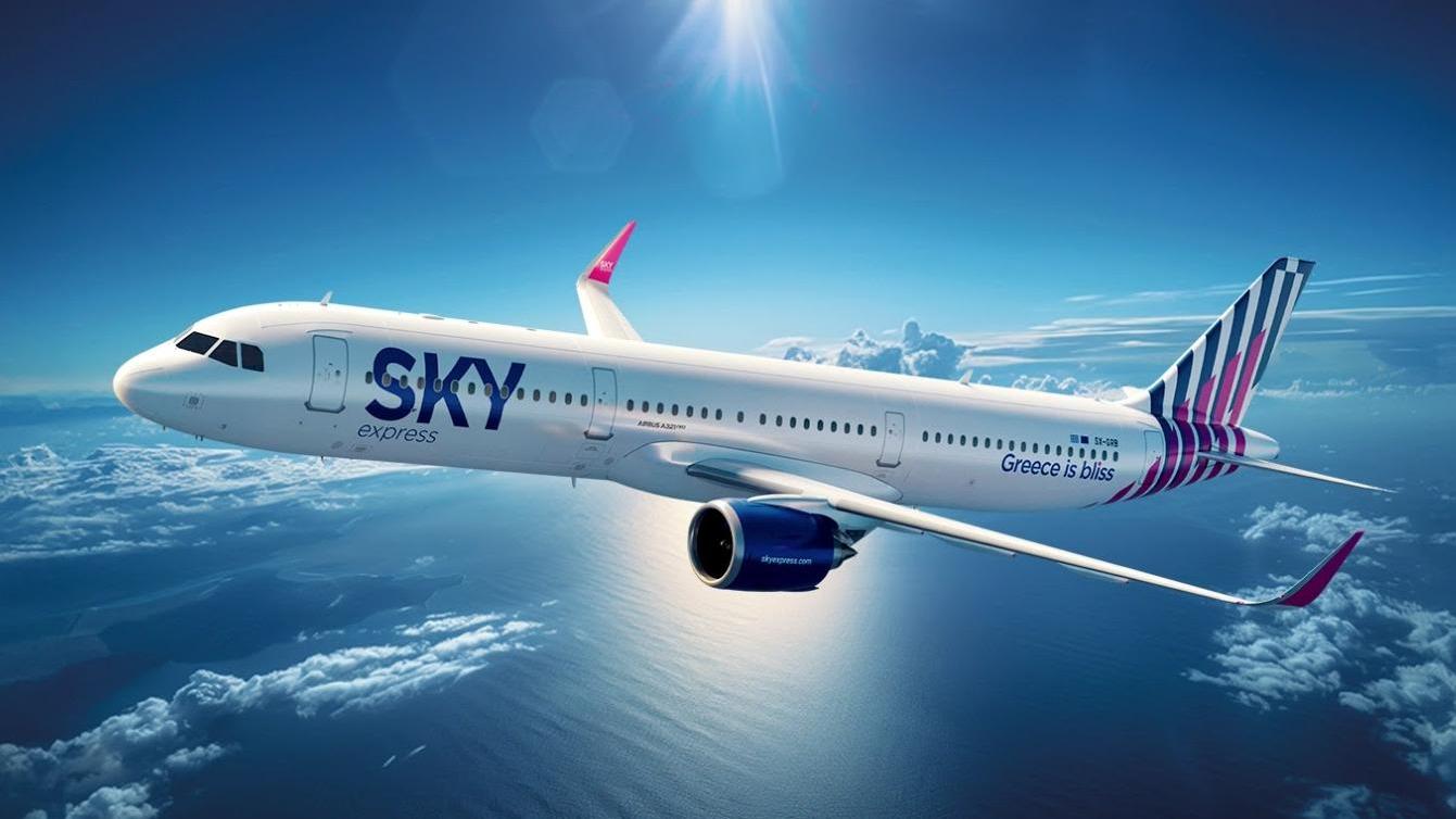 SKY Express aircraft. Photo: SKY express