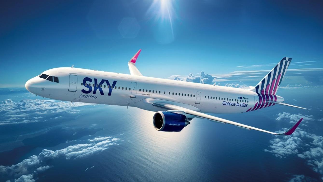 SKY Express aircraft. Photo: SKY express