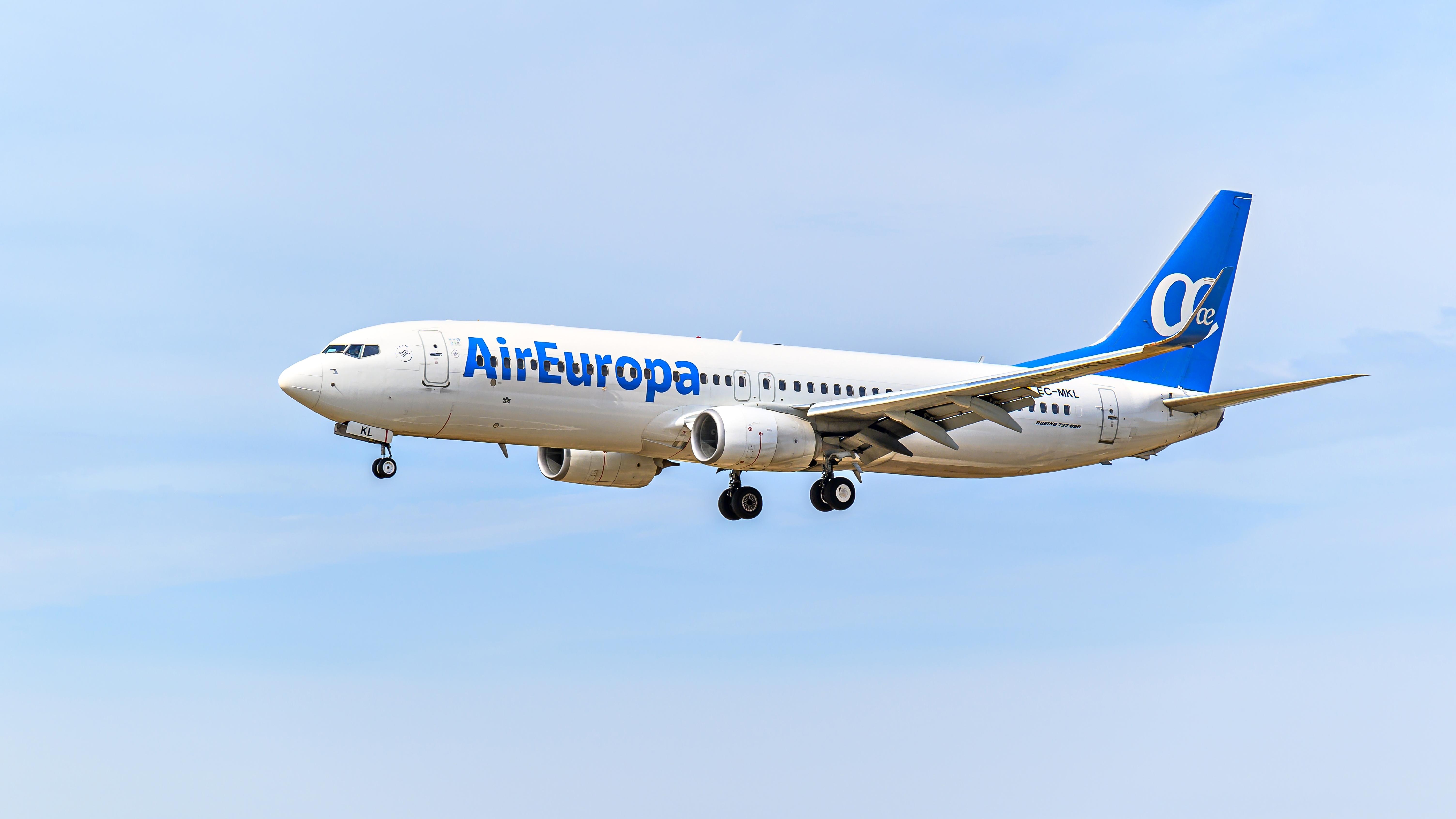 Air Europa. Photo: Toni. M / Shutterstock.com