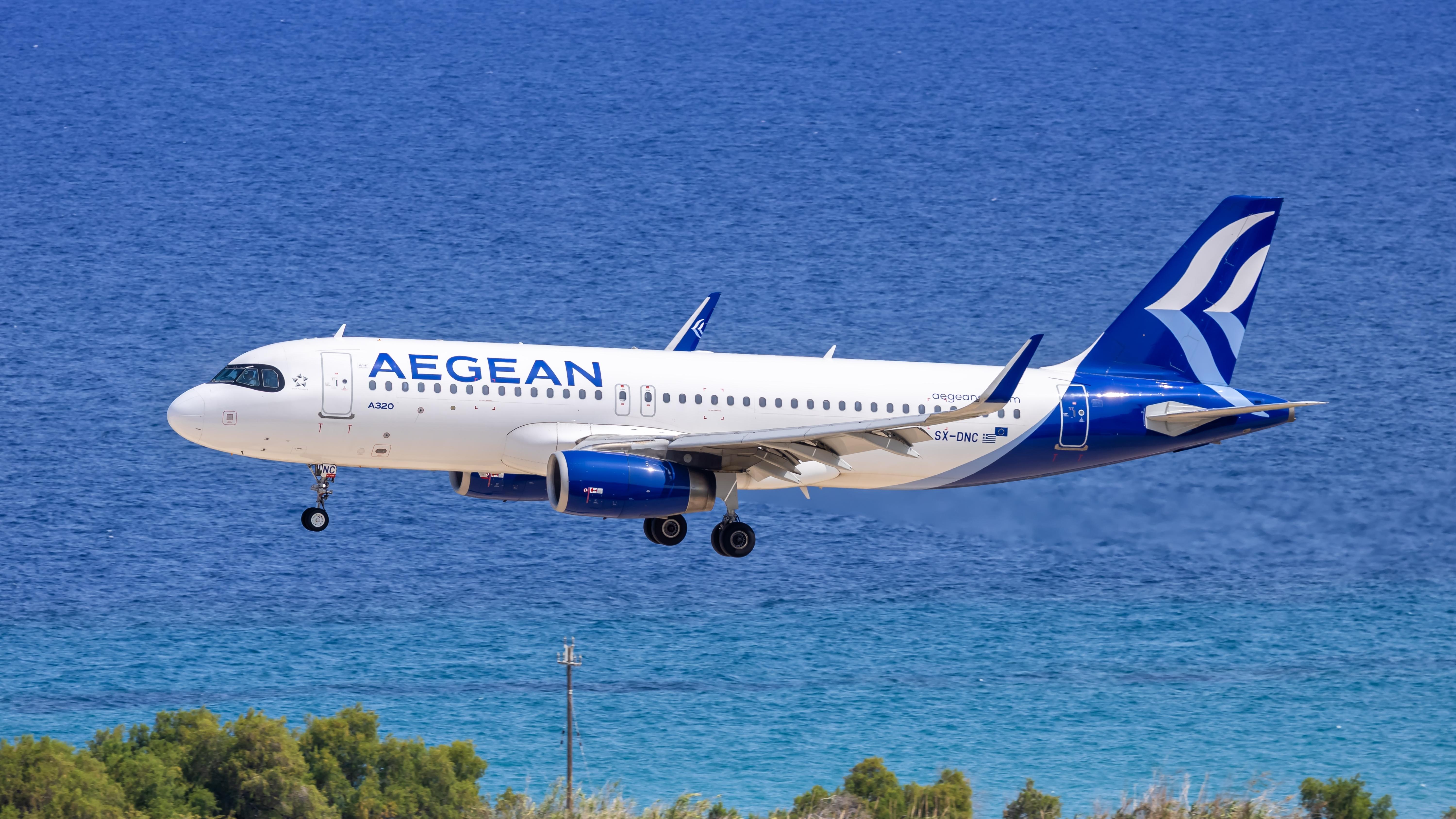 Aegean Airlines. Photo: Markus Mainka / Shutterstock.