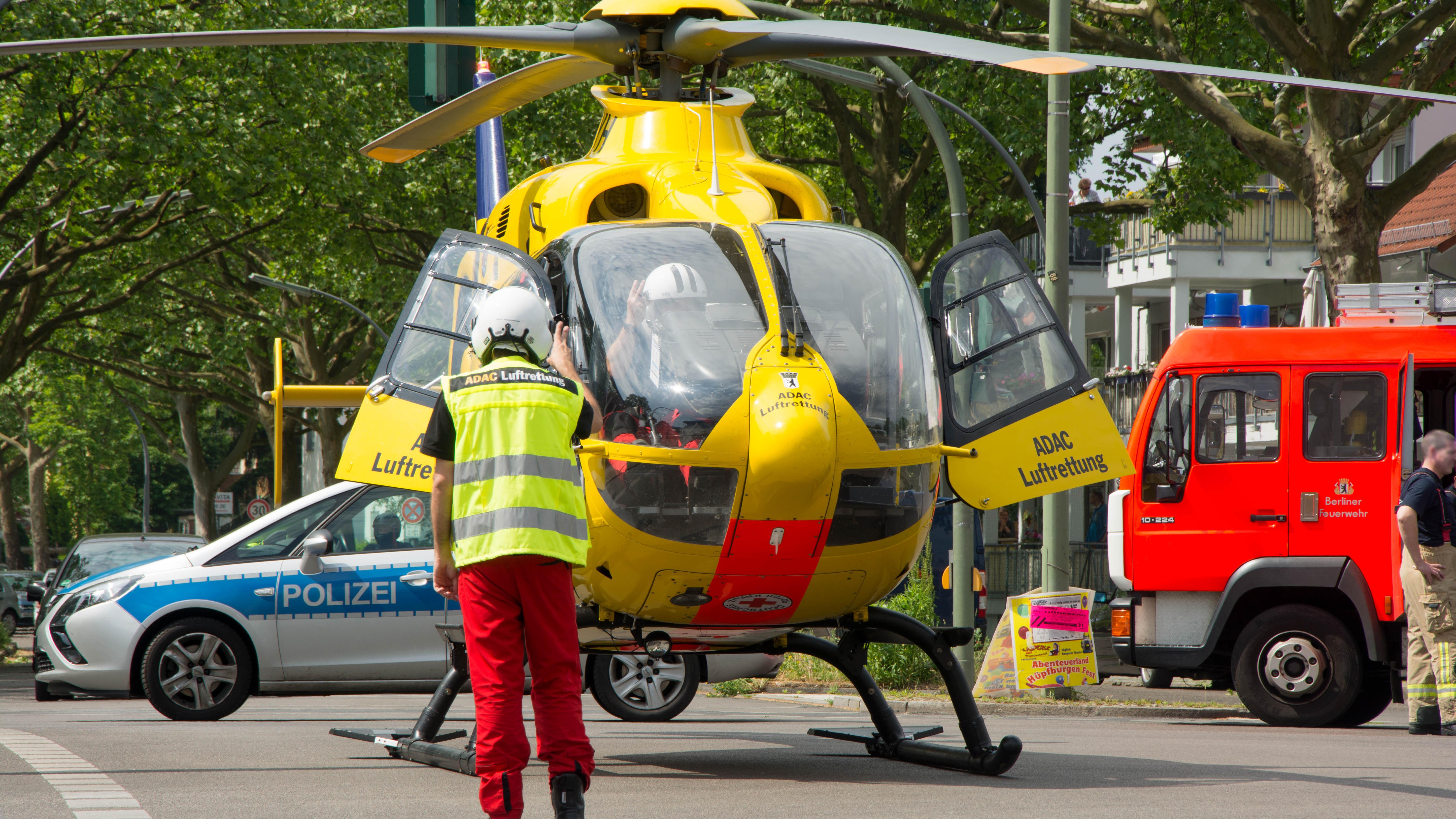 Berlin police helicopter. Photo: Jan31 / Shutterstock.com