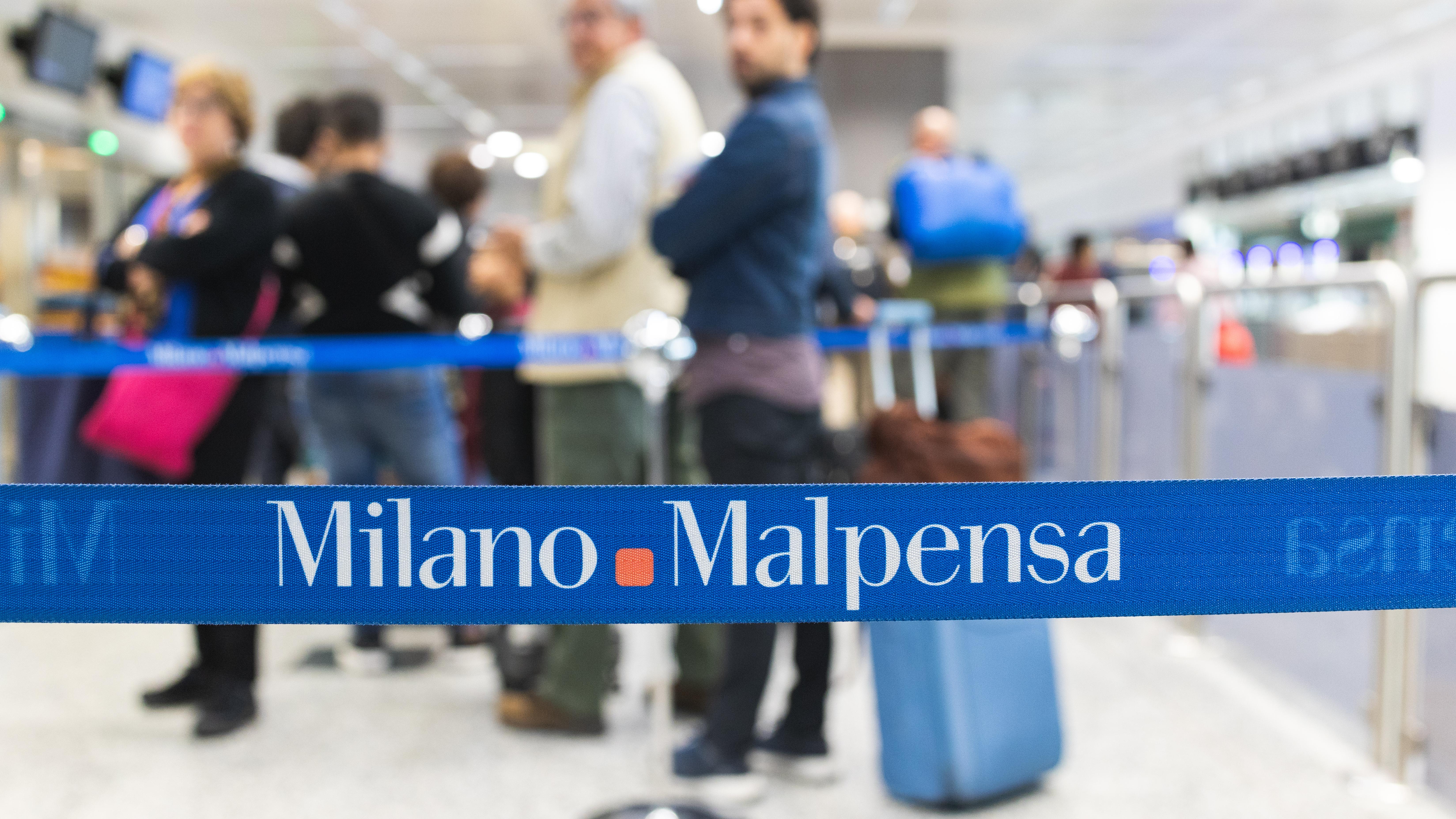 Milan Airport. Photo: Michaelvbg / Shutterstock.com