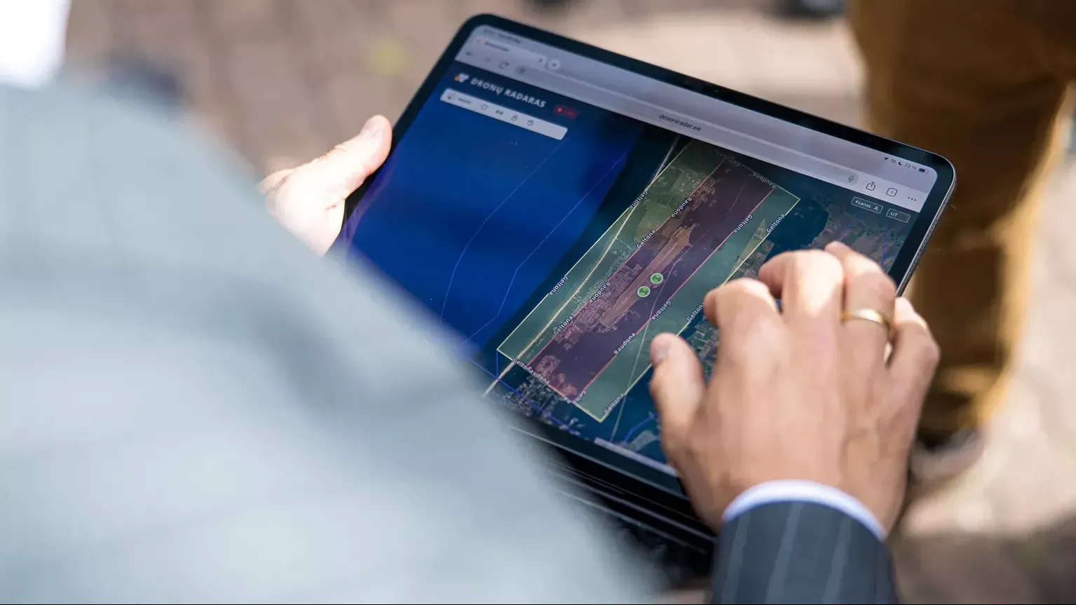 New anti-drone system in Lithuania. Photo: LTOU