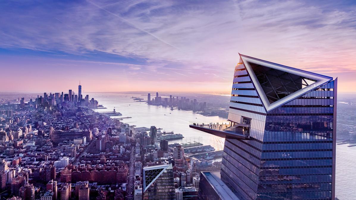 The Edge observation deck in New York. Photo: American Airlines
