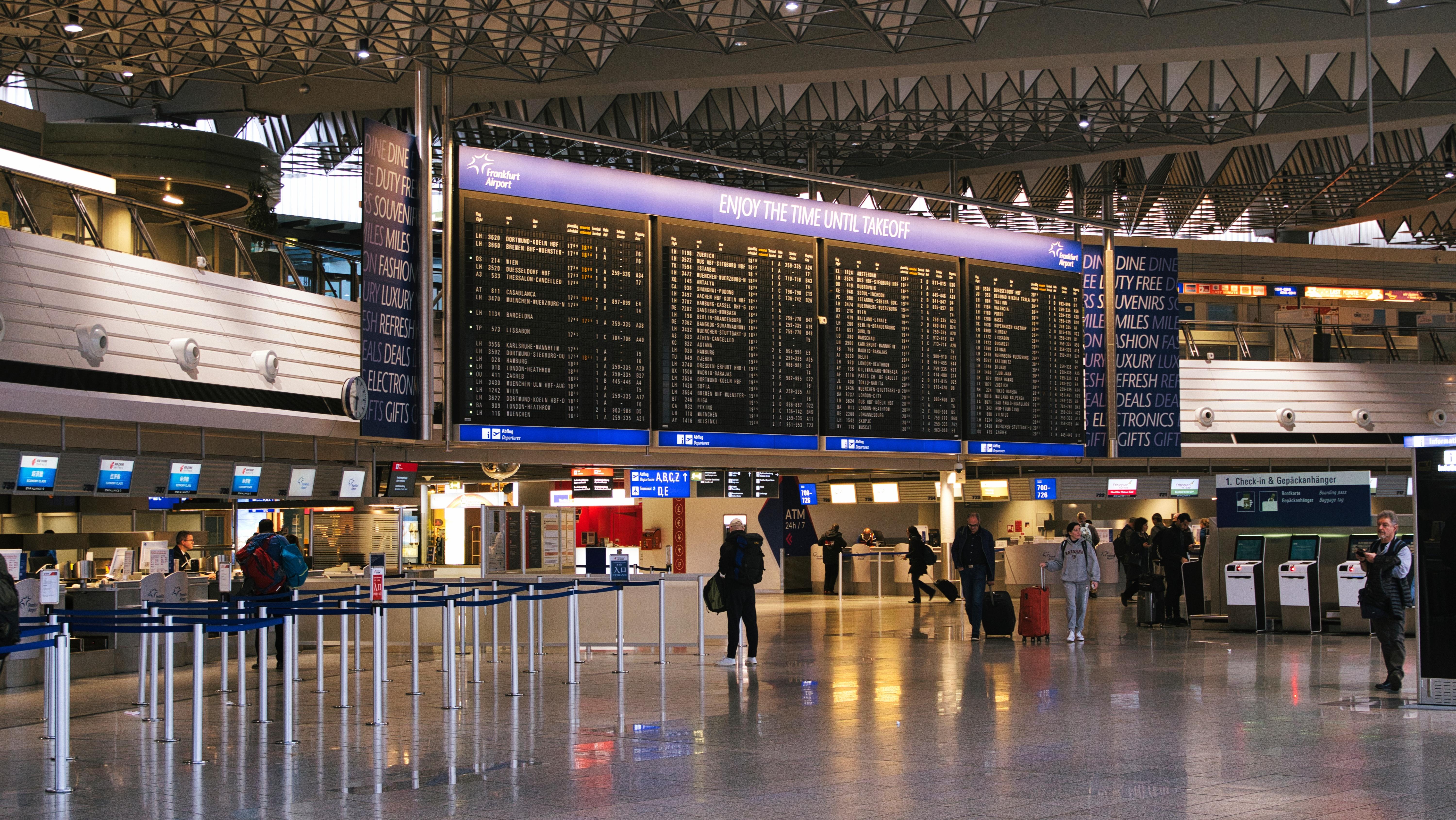 Frankfurt Airport. Photo: Hans Elmo / Shutterstock.com
