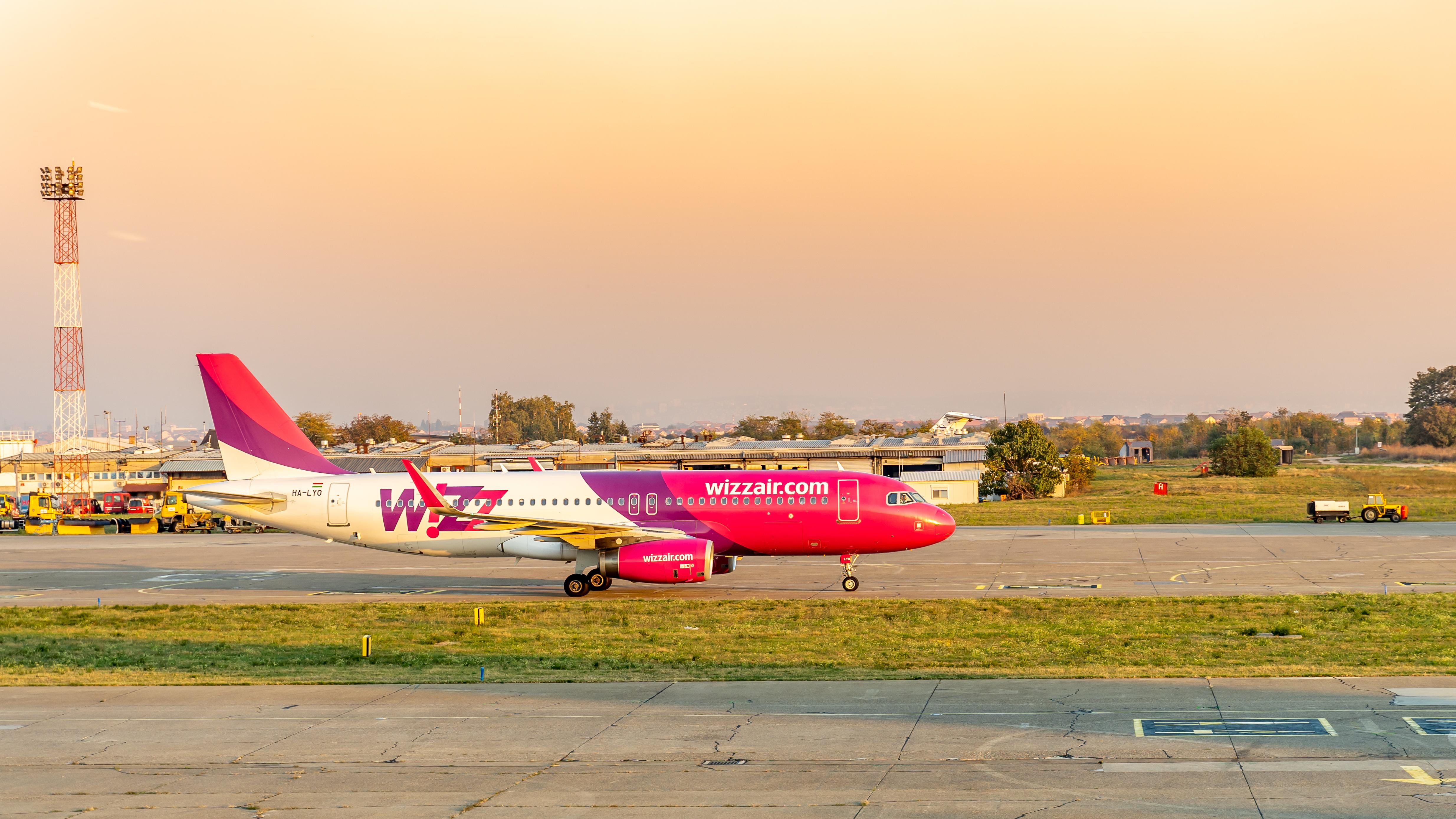 Wizz Air in Serbia. Photo: Finn stock / Shutterstock.com