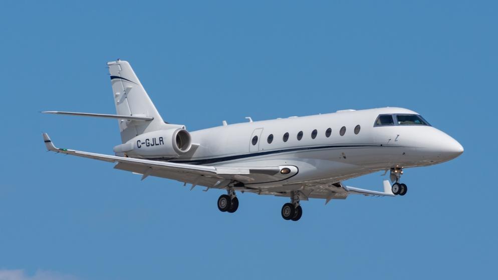 Gulfstream G200. Photo: Shutterstock