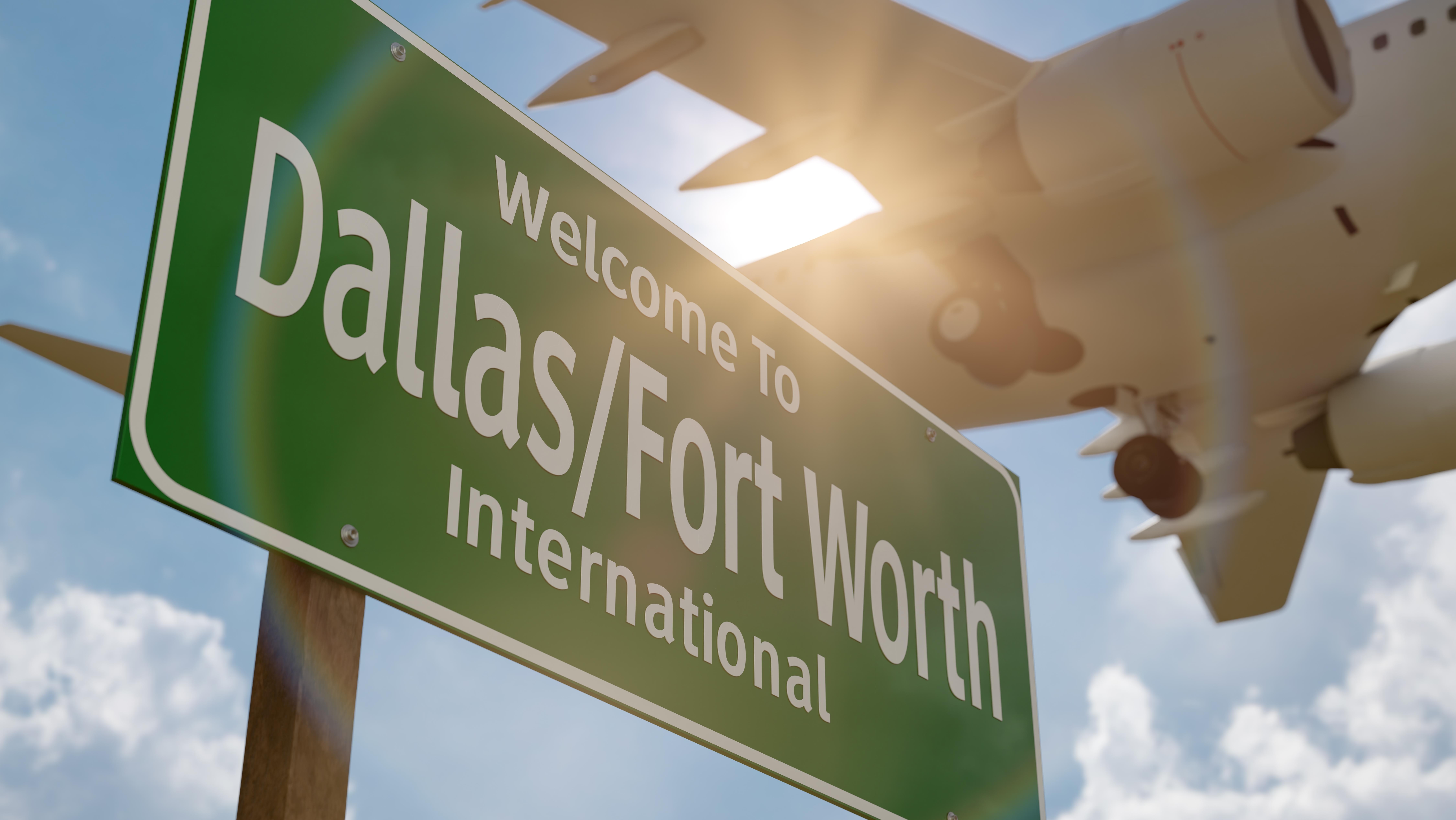 Dallas Airport. Photo: Shutterstock