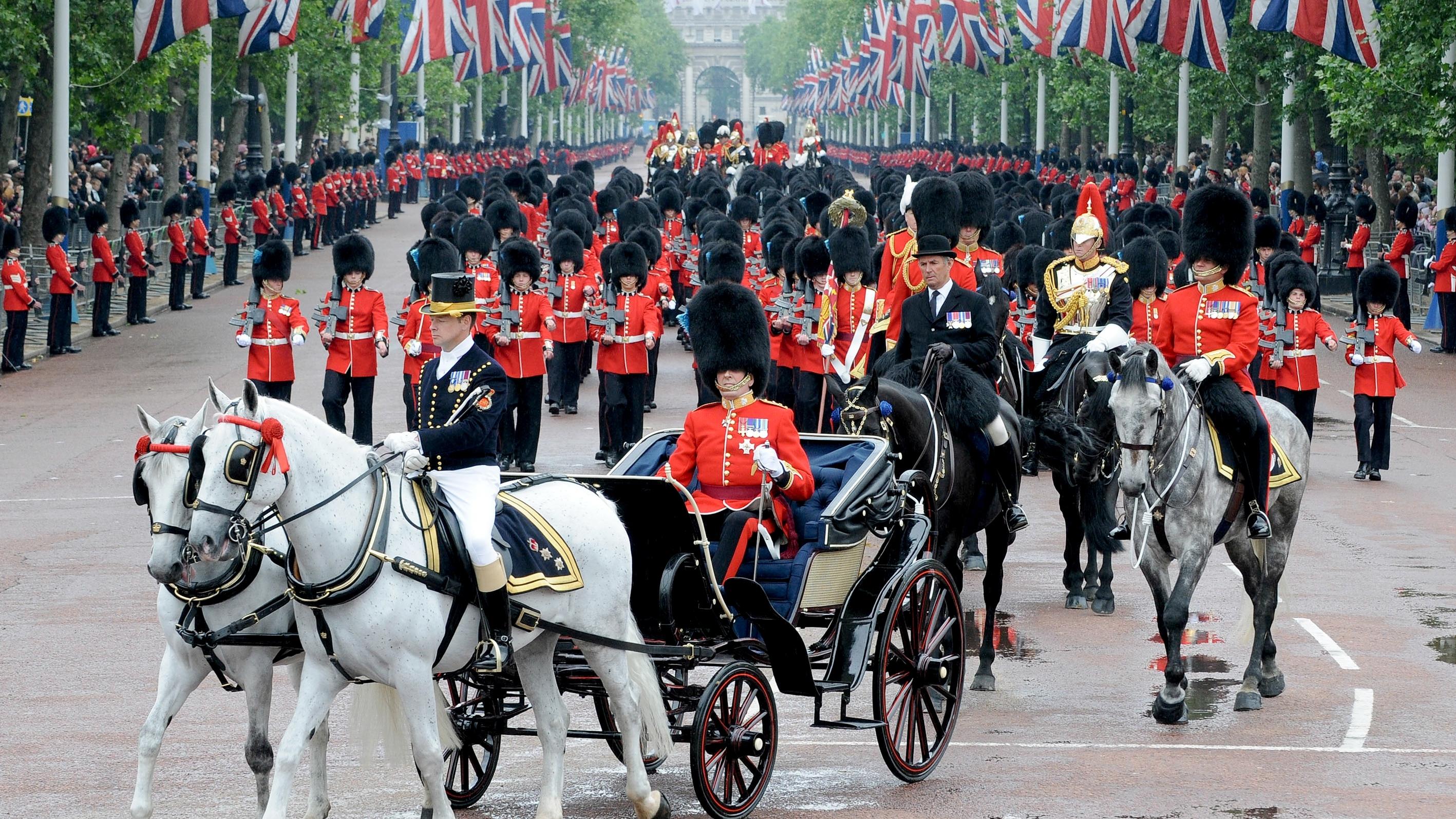 Trooping the Colour event in London. Photo: starlings_images / Shutterstock.com
