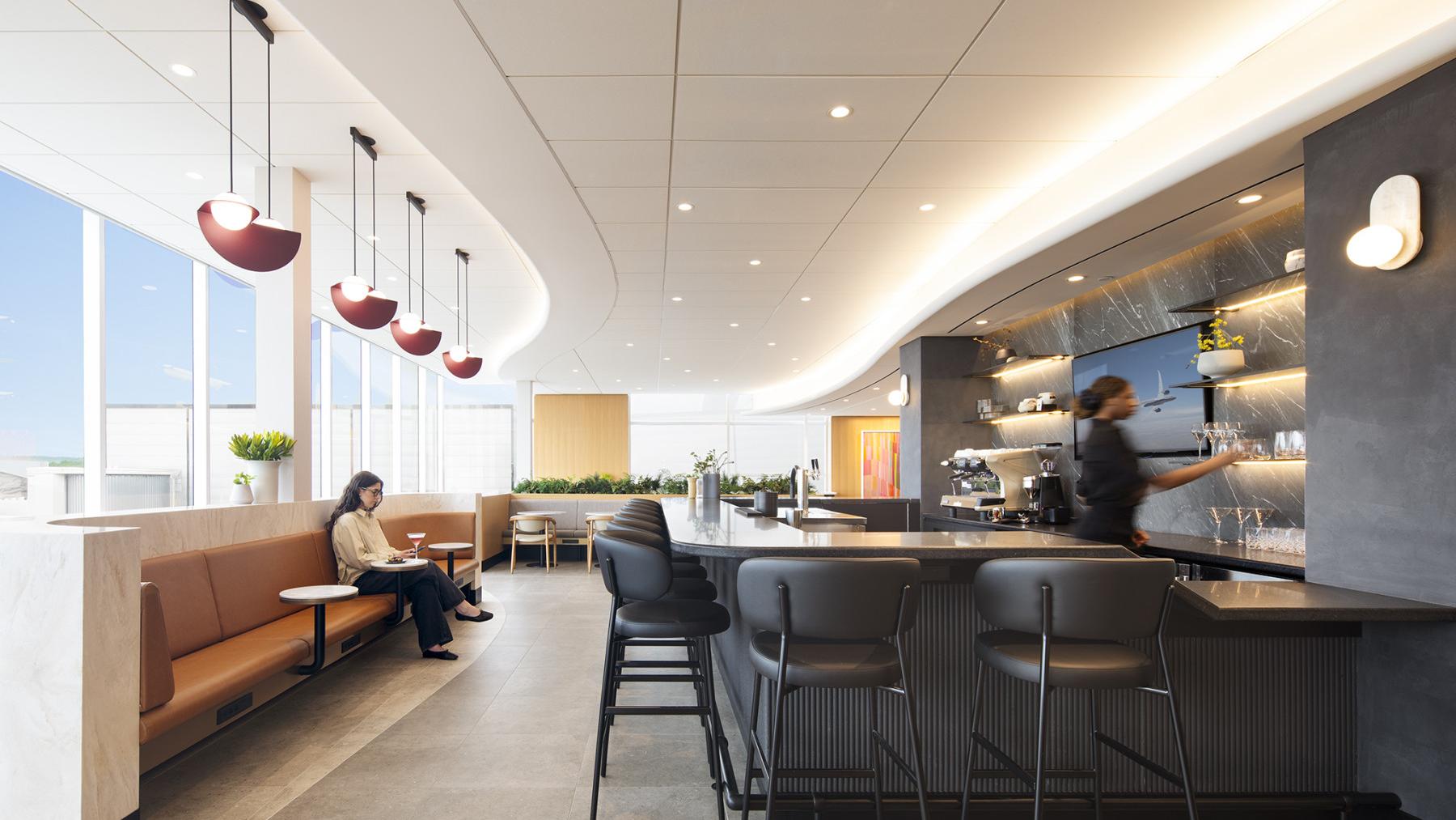 Premium Lounge in Quebec City. Photo: Air Canada