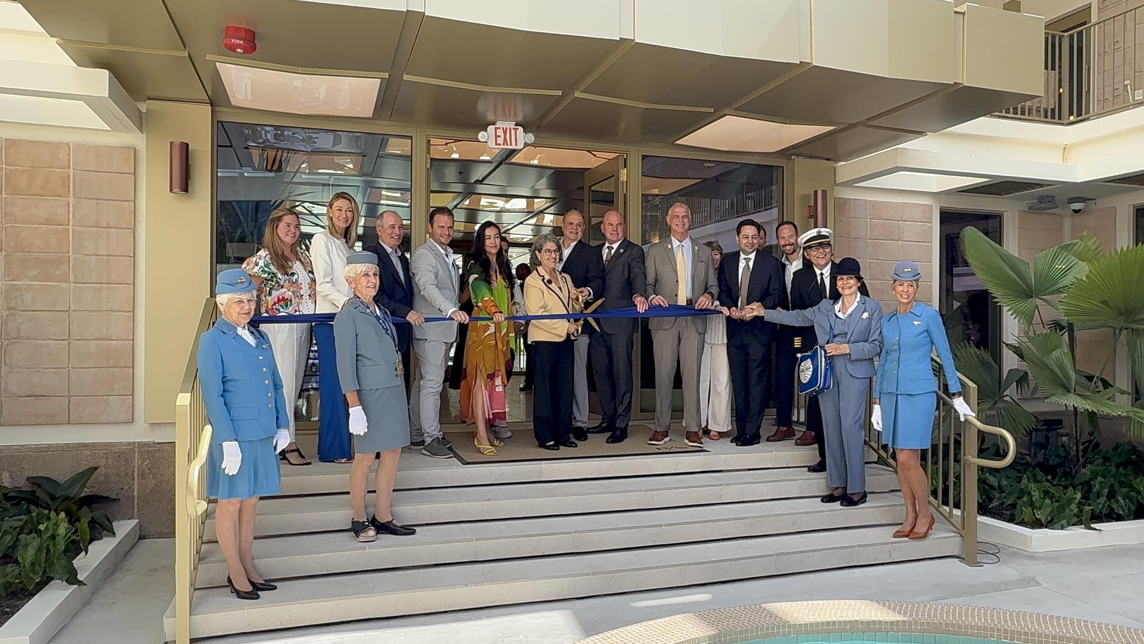 MIA and PS host ribbon-cutting ceremony for airport&rsquo;s first private terminal. Photo: Miami Airport