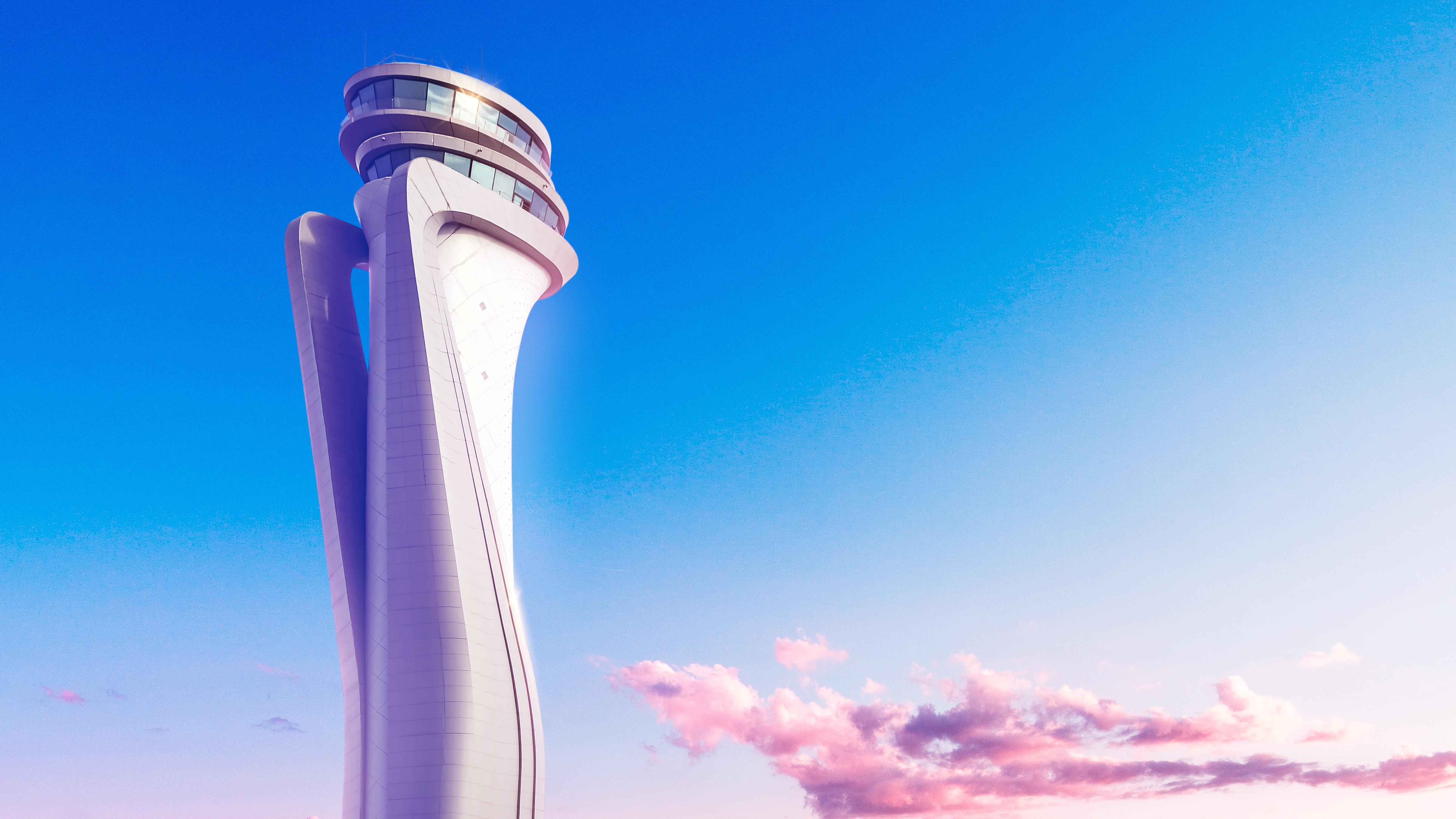 Air traffic control tower at Istanbul Airport. Photo: alayli2002 / Shutterstock.com