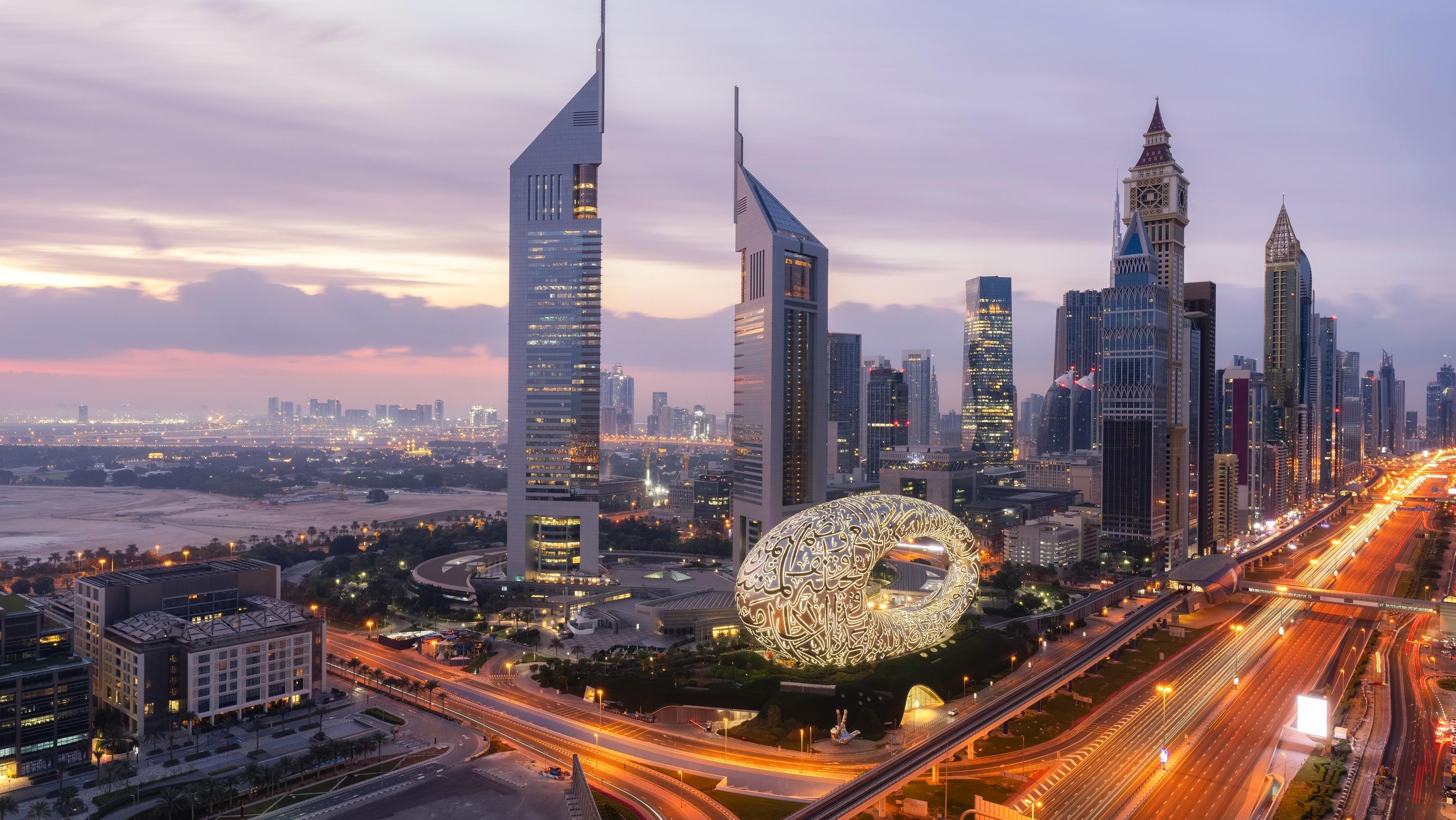 Dubai skyline. Photo: Emirates
