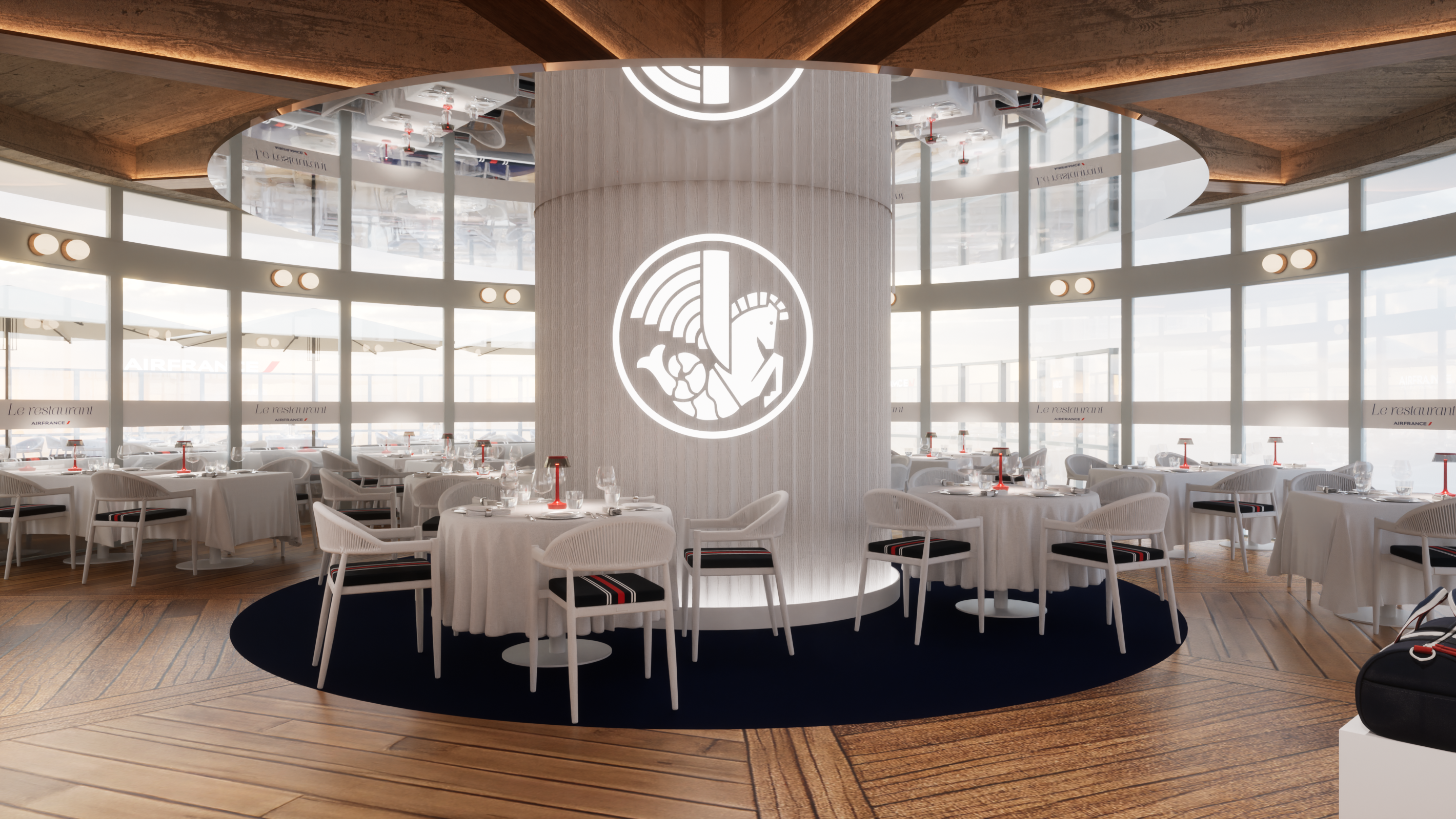 Le Restaurant Air France. Photo: &copy; Air France