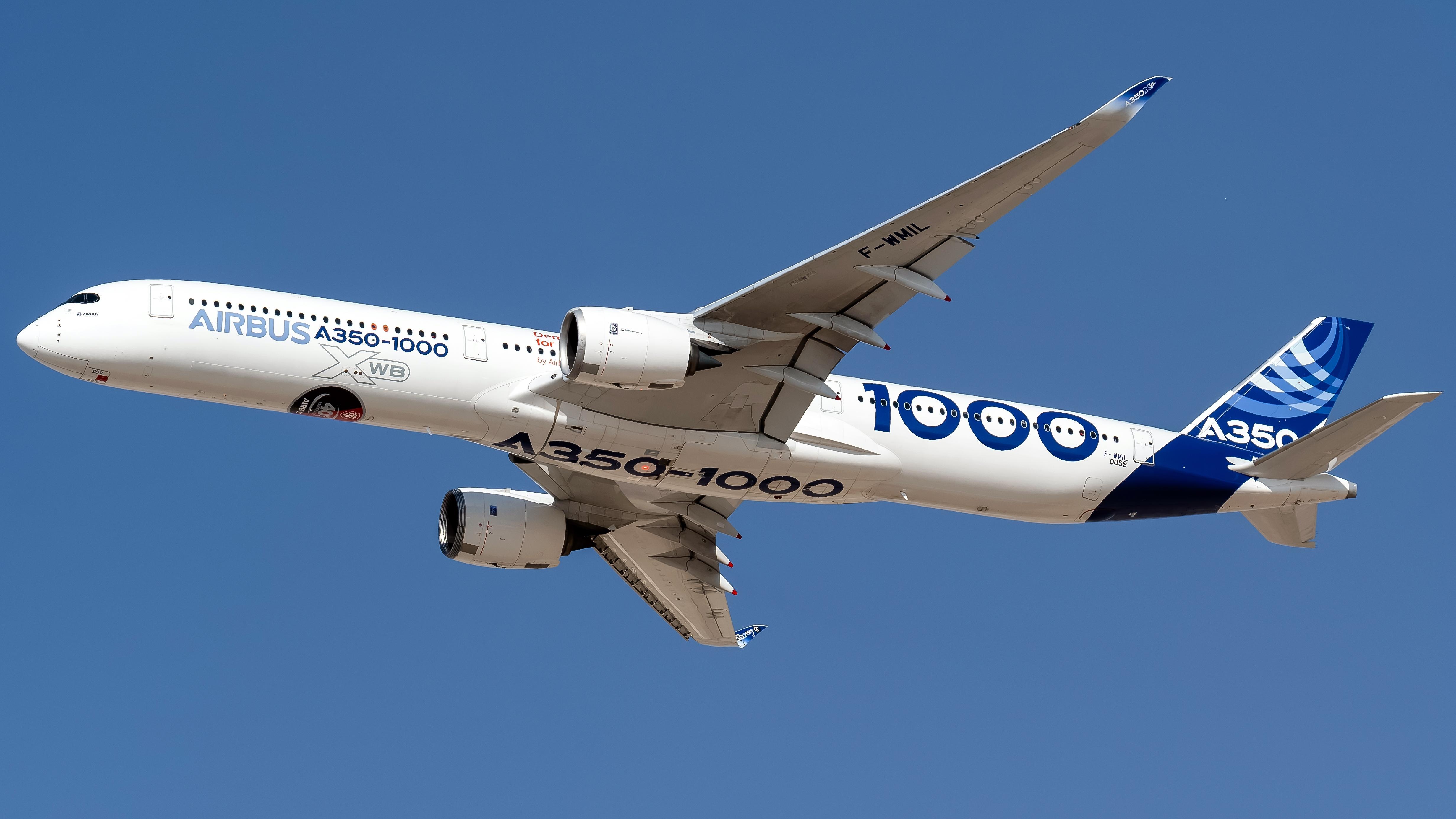 A350-1000. Photo: Falcons Spotters / Shutterstock.com