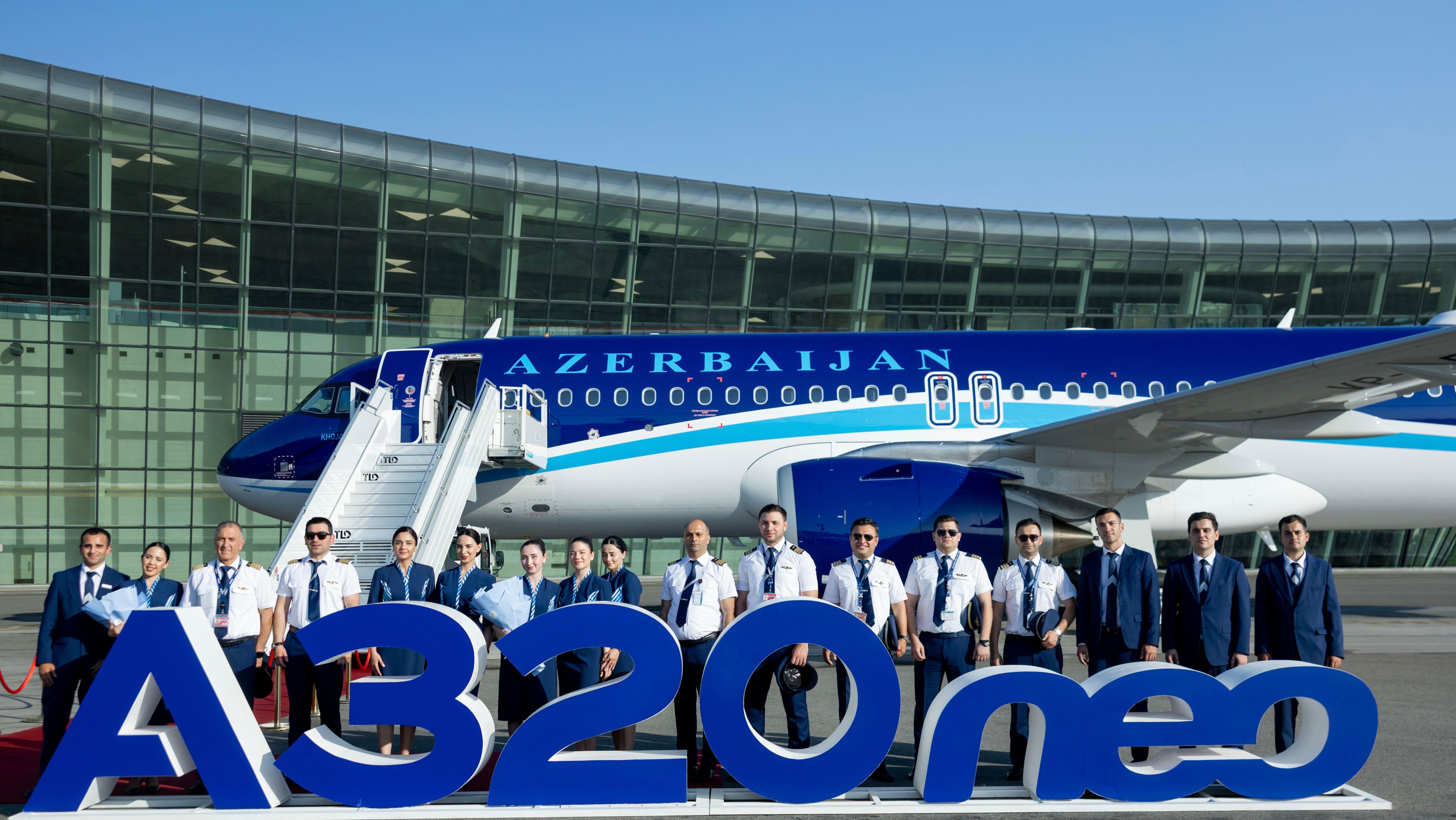 Azerbaijan Airlines' new aircraft. Photo: AZAL