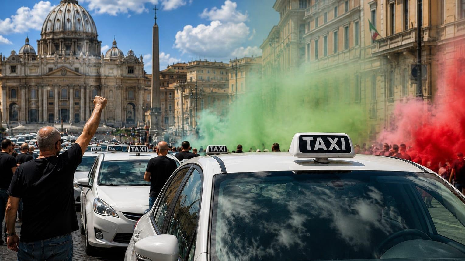 Taxi strike in Italy on Saturday