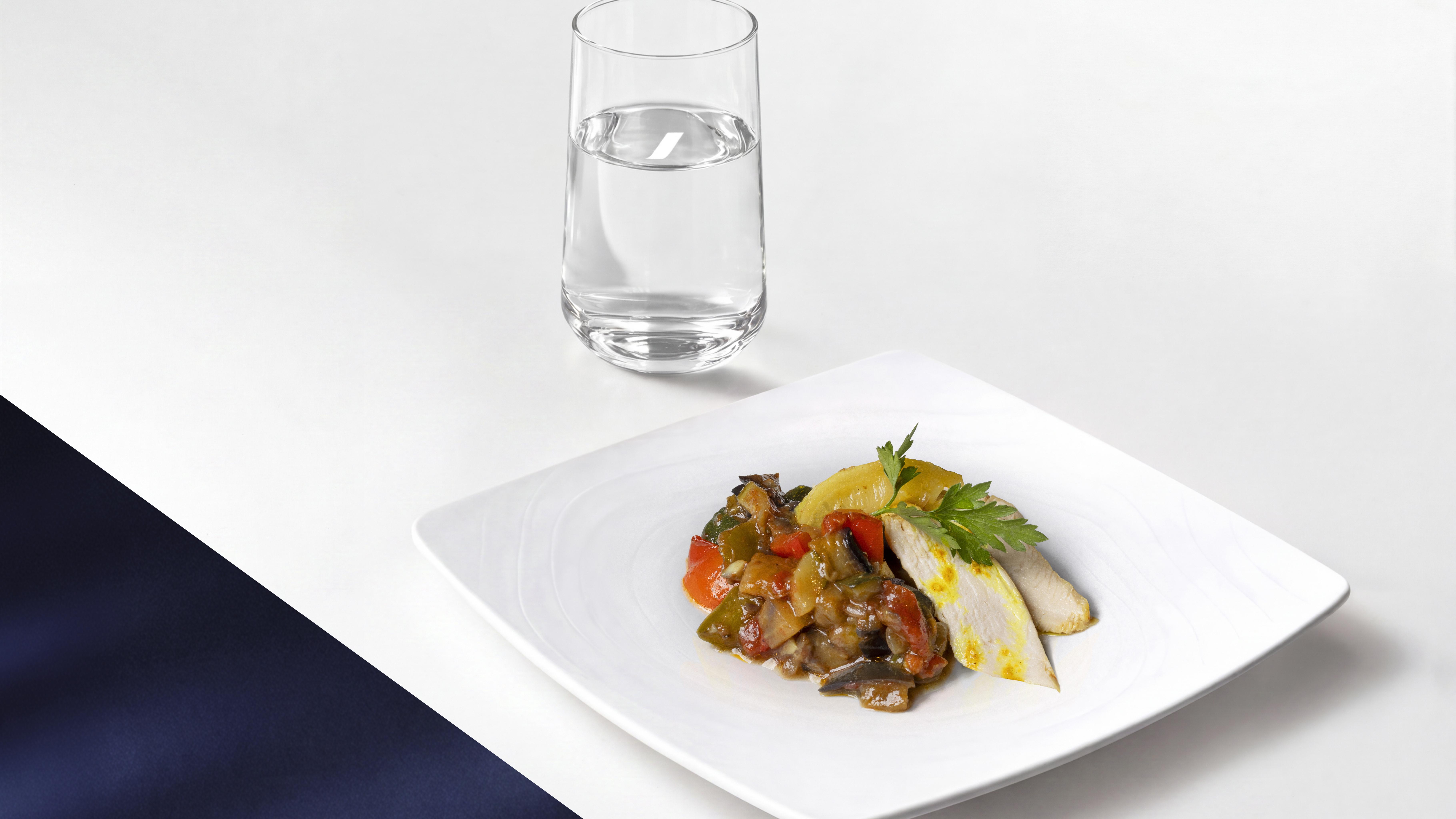 New lounge menu. Photo: Air France