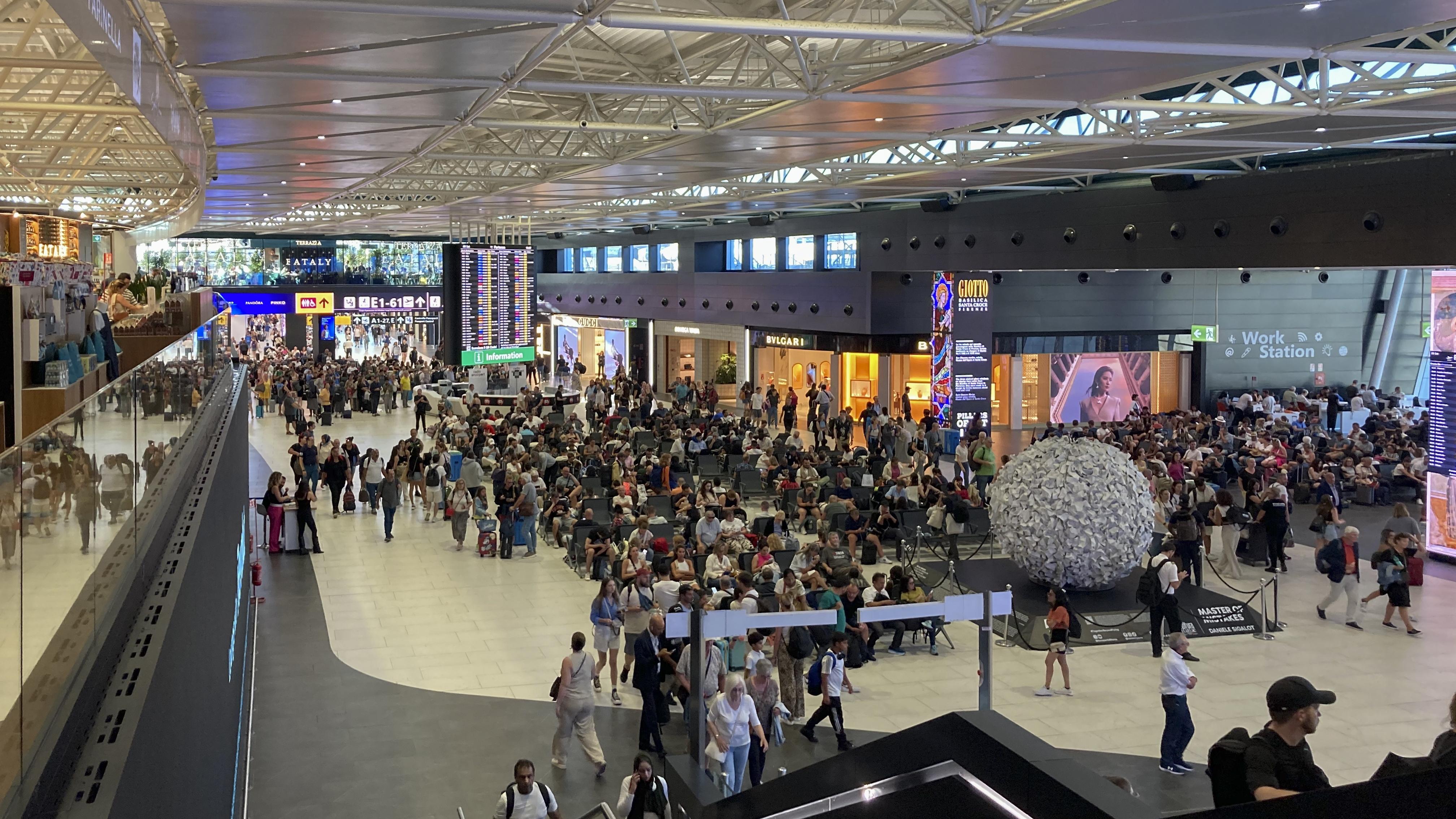 Rome Fiumicino Airport. Photo: Alekk Pires / Shutterstock.com