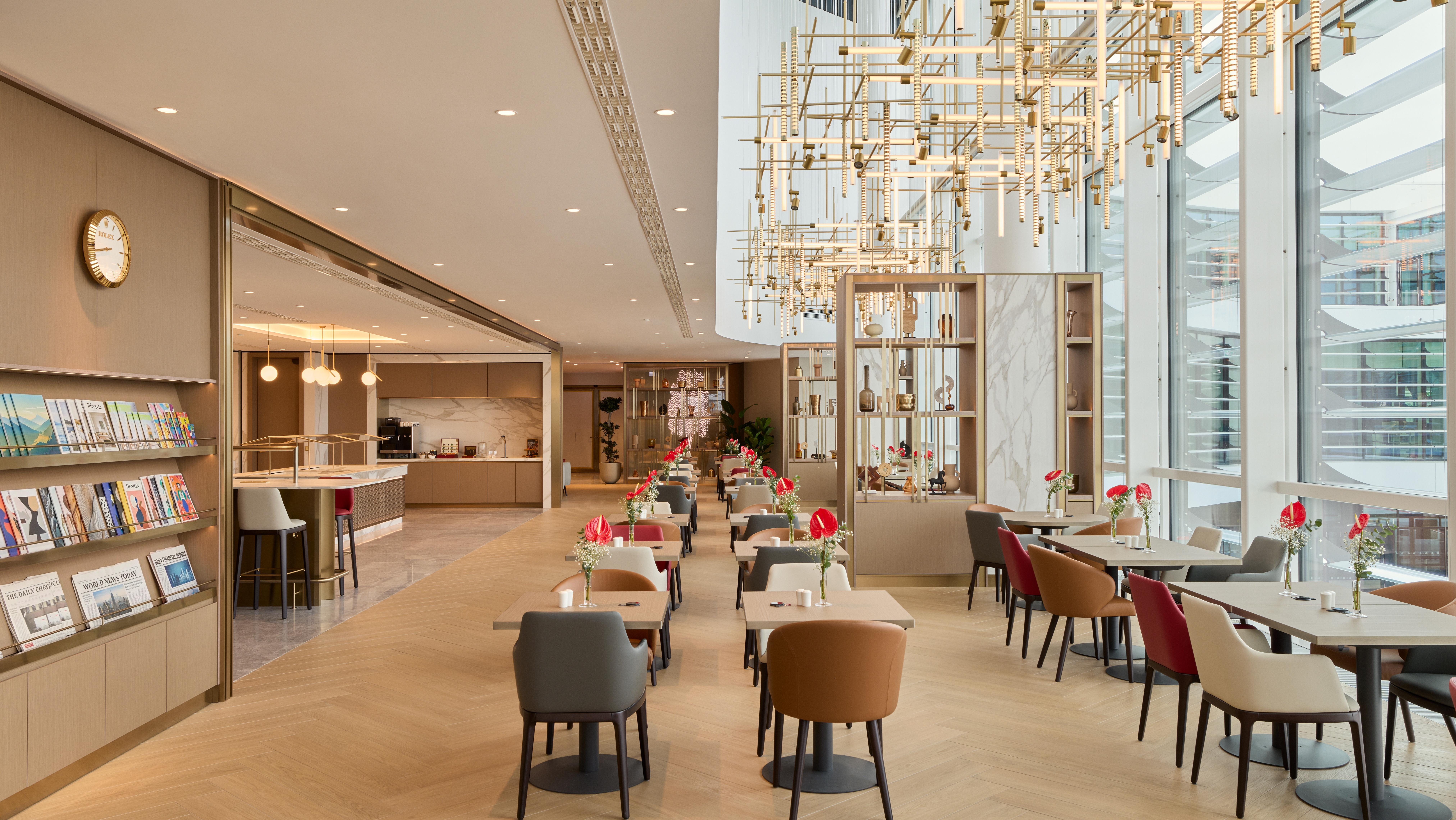 Emirates Lounge. Photo: Emirates 