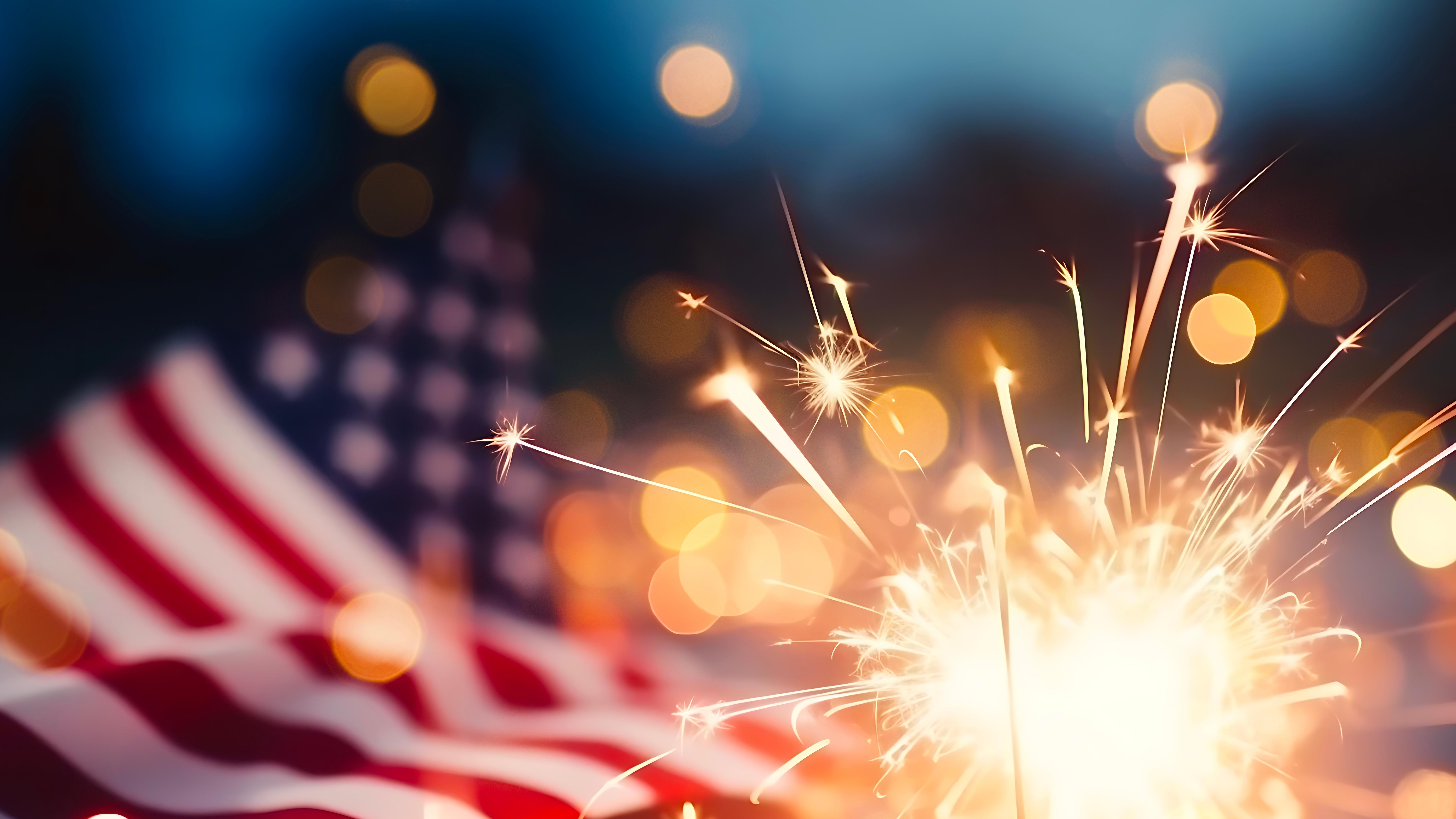 4th of July fireworks. Photo: Shutterstock