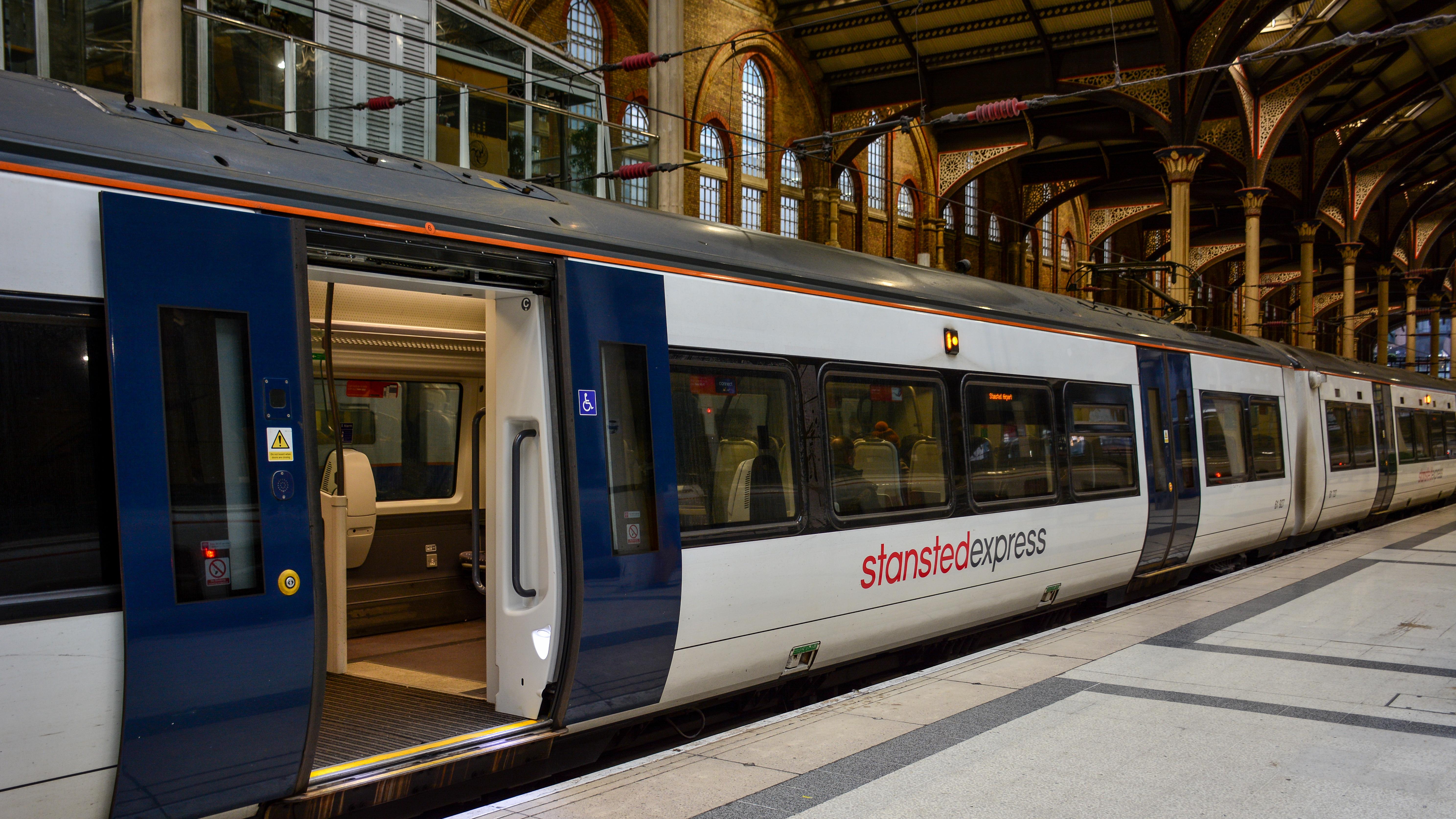 Stansted Express. Photo: andreyspb21 / Shutterstock.com