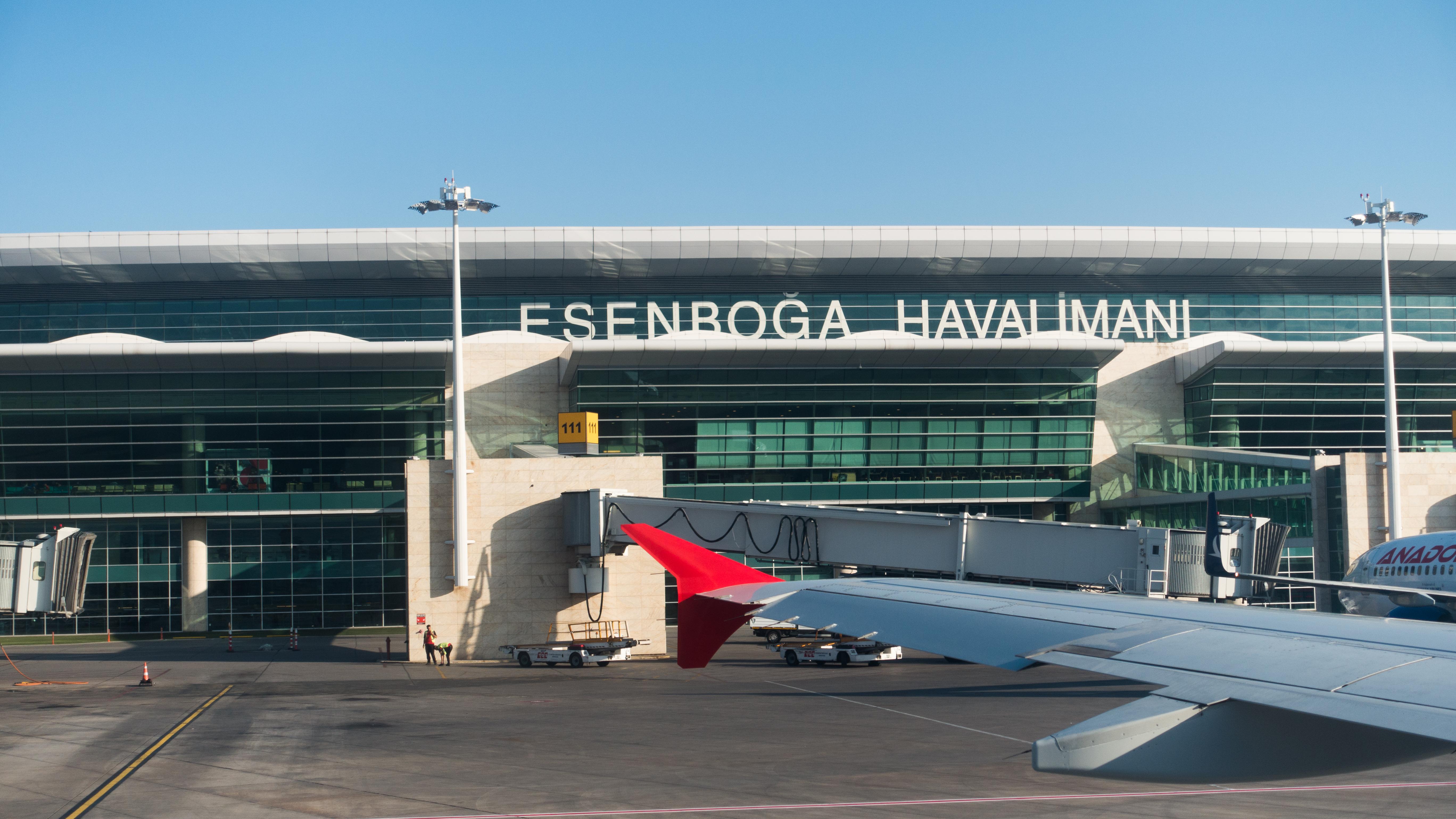 Esenboga International Airport in Ankara, Turkey. Photo: thomas koch / Shutterstock.com