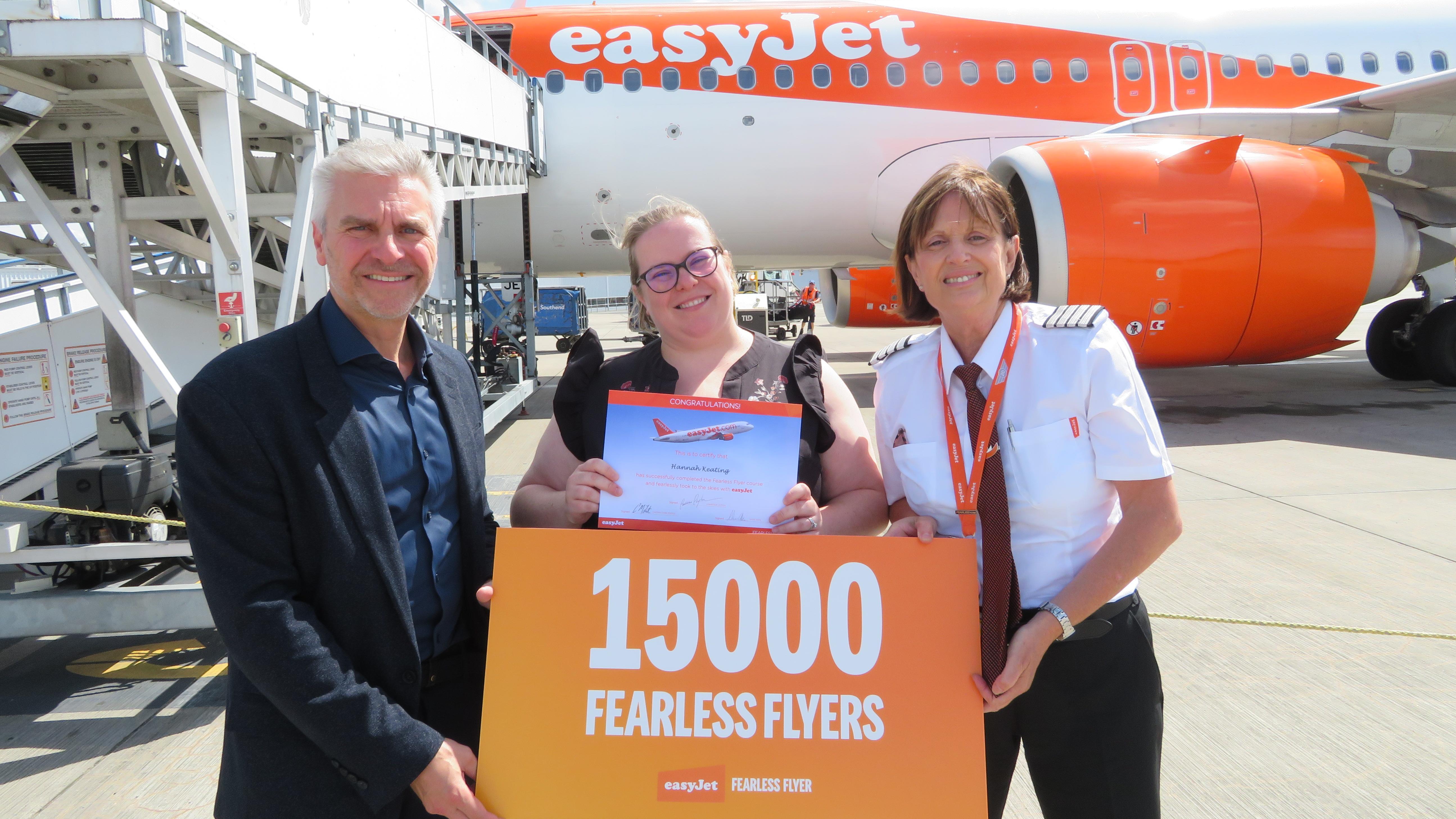 Helping passengers overcome their fears. Photo: easyJet