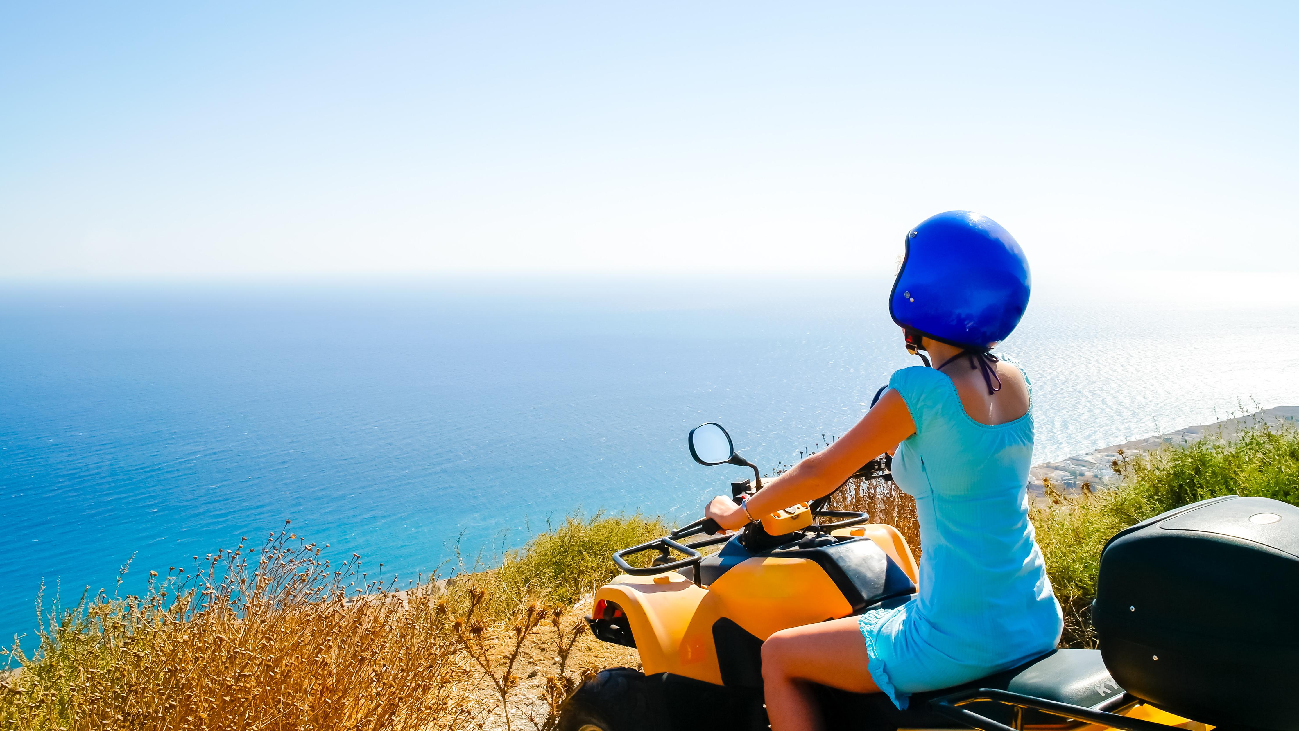 Quad bikes require licenses in Greece. Photo: Shutterstock