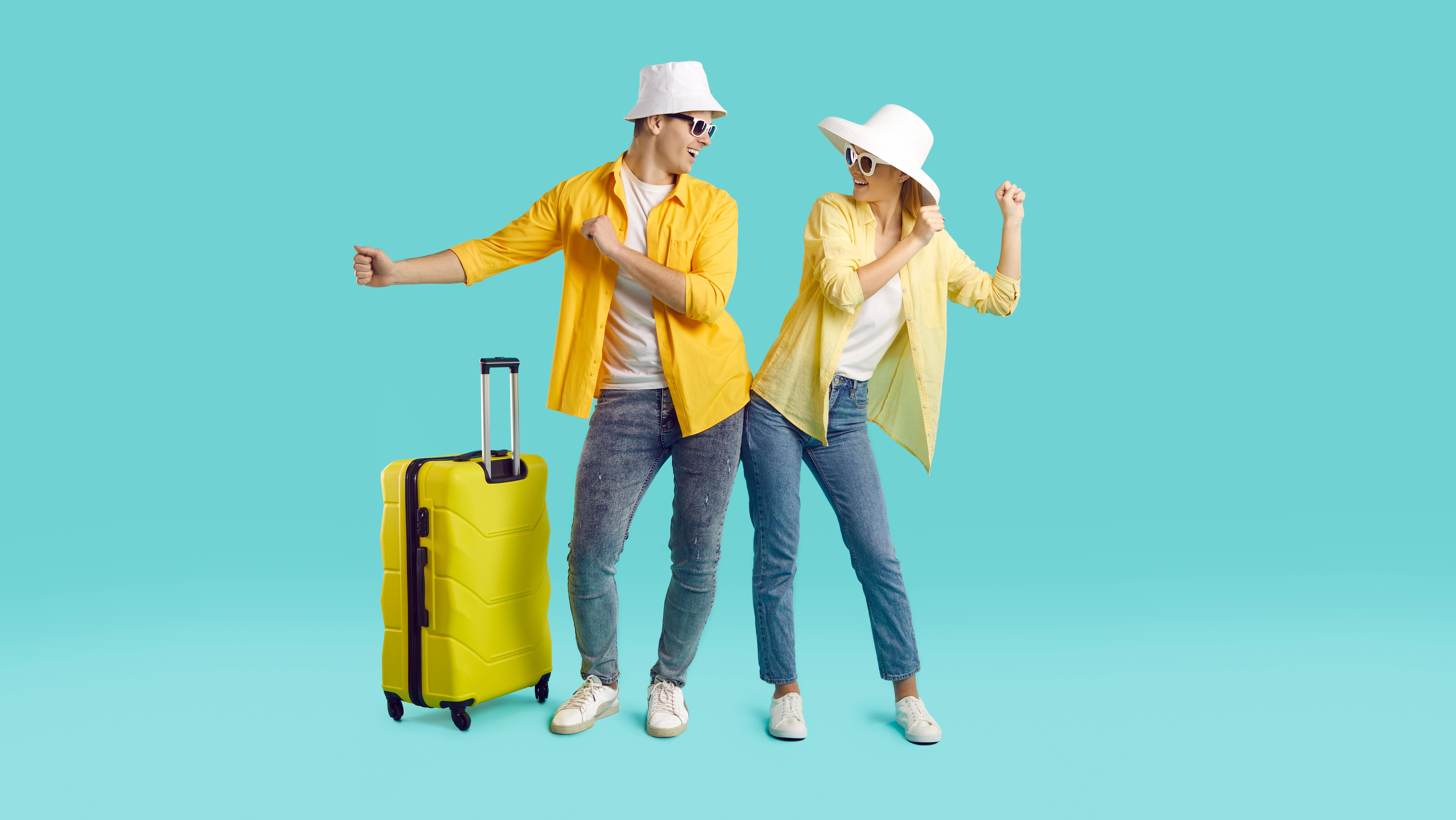Happy passengers dancing. Photo: Shutterstock 