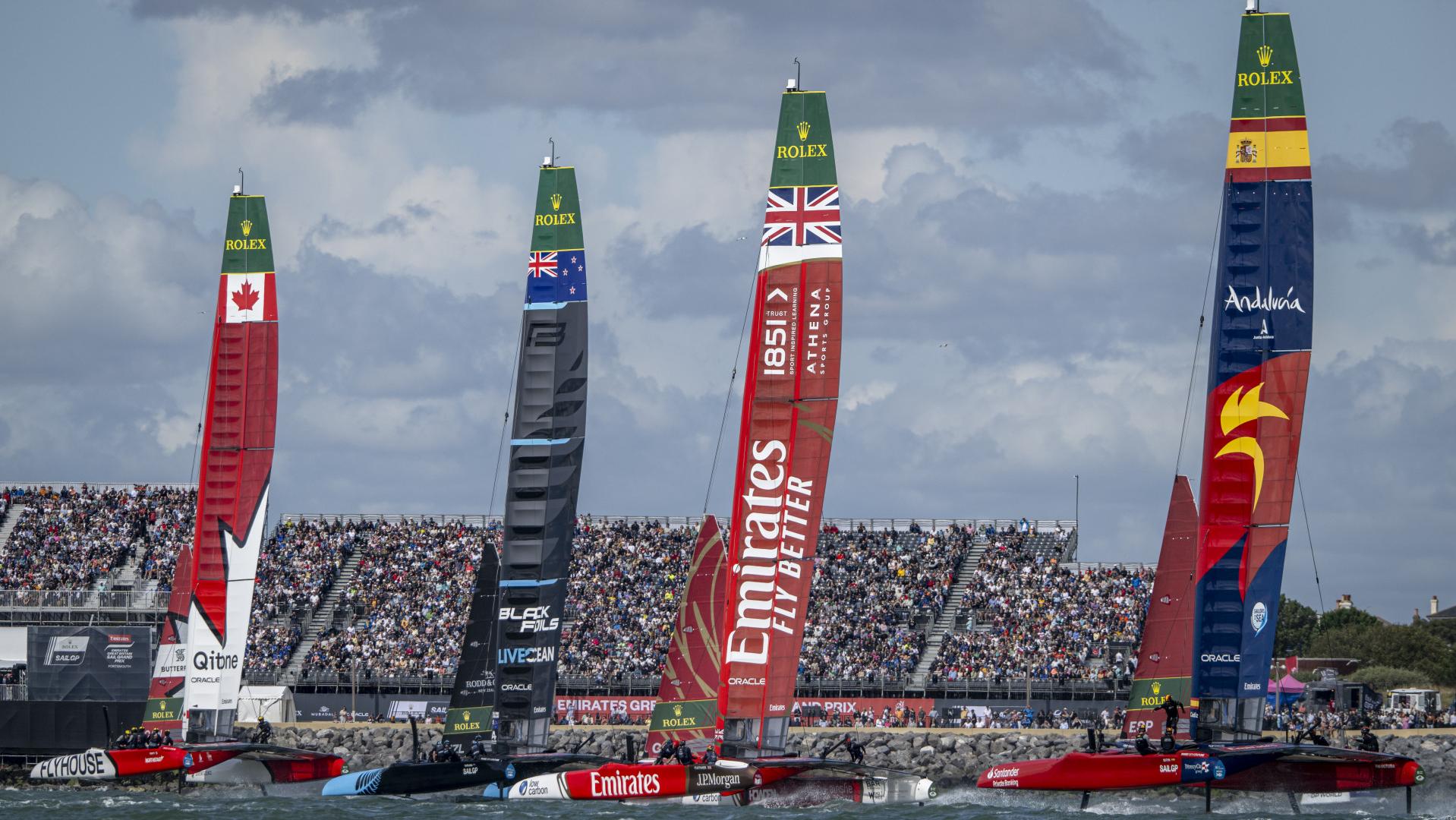 Sail Grand Prix. Photo: Emirates