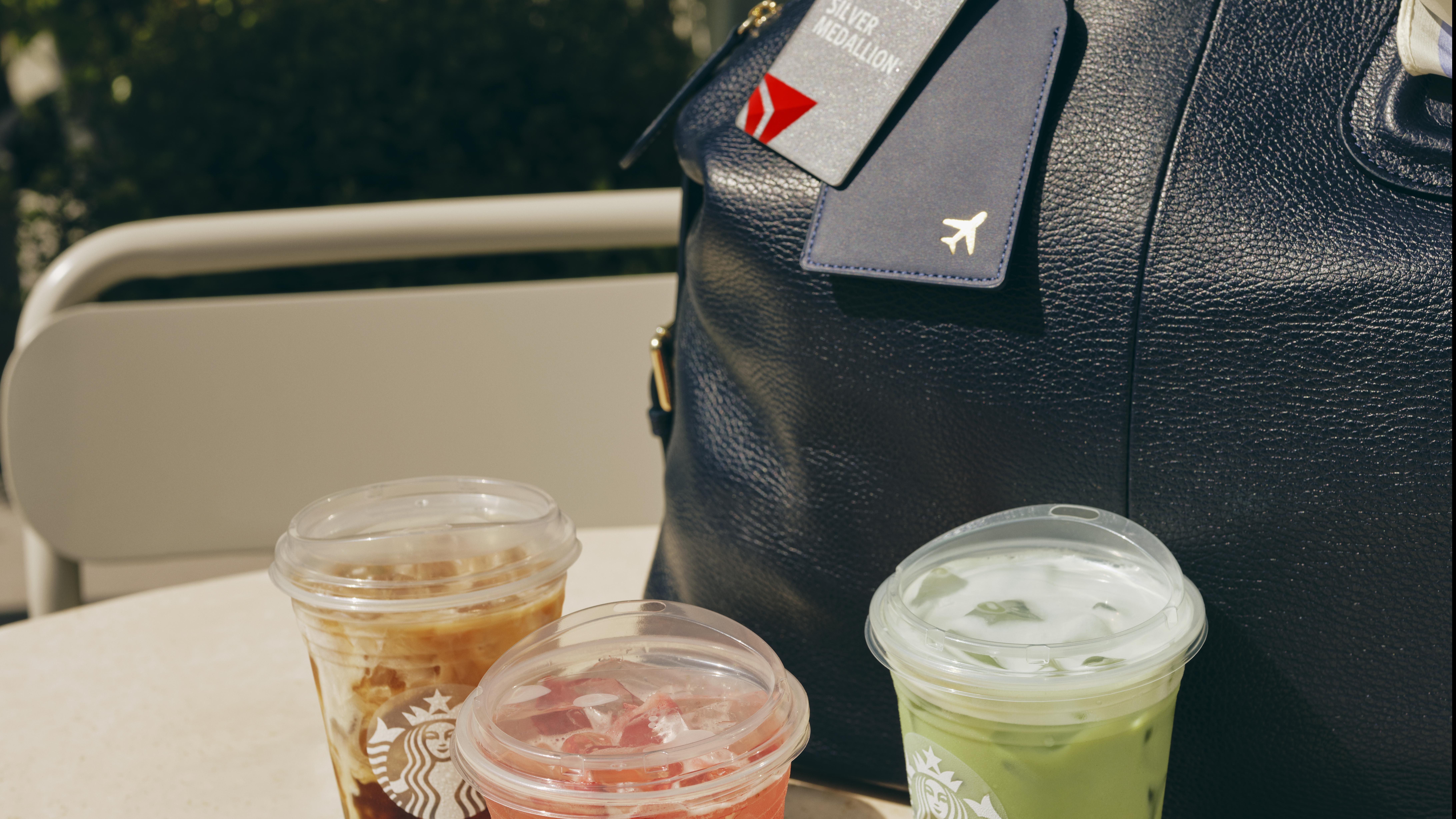 Starbucks and Delta. Photo: Delta Air Lines & Starbucks