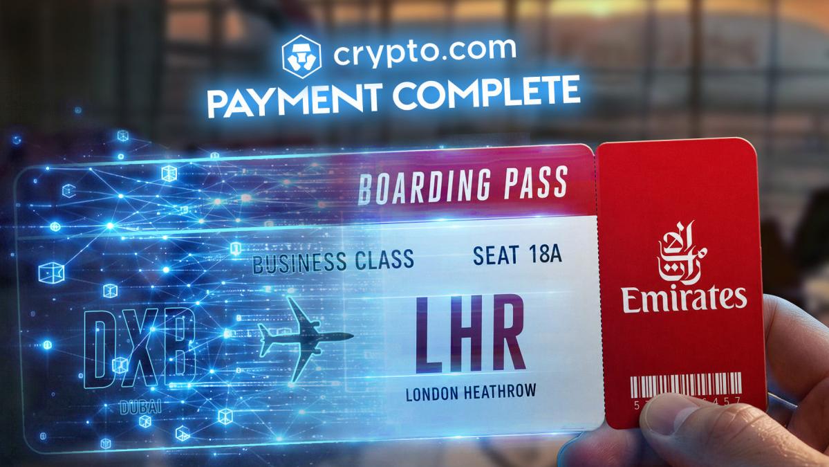 Emirates X Crypto.com. Photo: Emirates