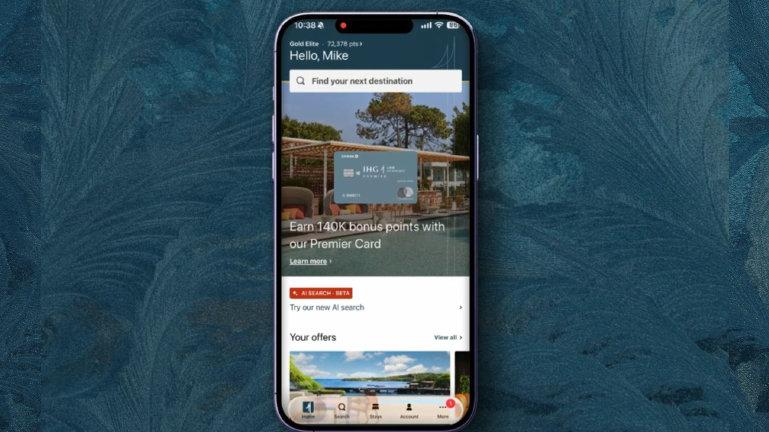Artificial intelligence in the hotel. Photo: IHG