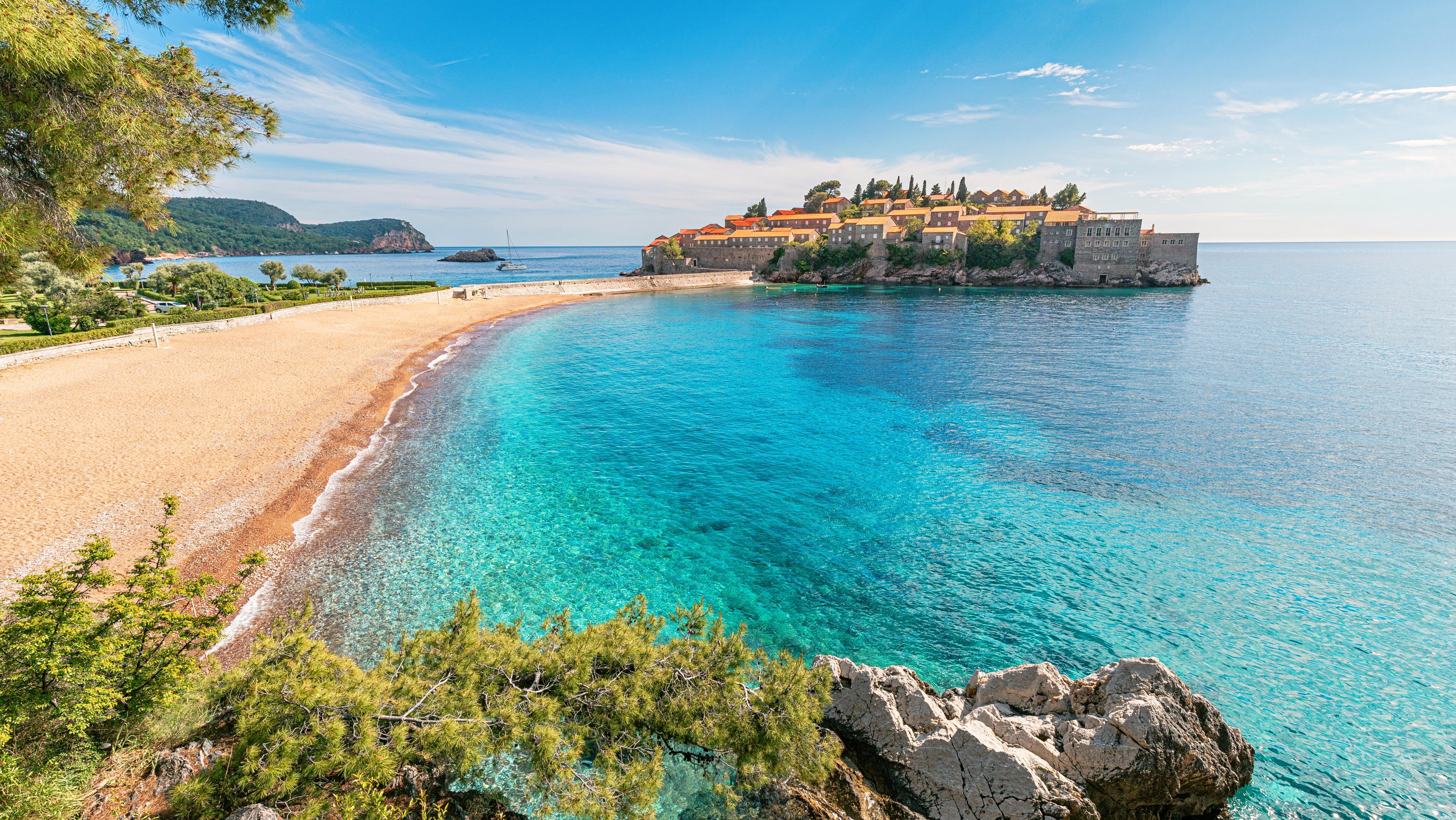 Sveti Stefan Beach. Photo: Shutterstock